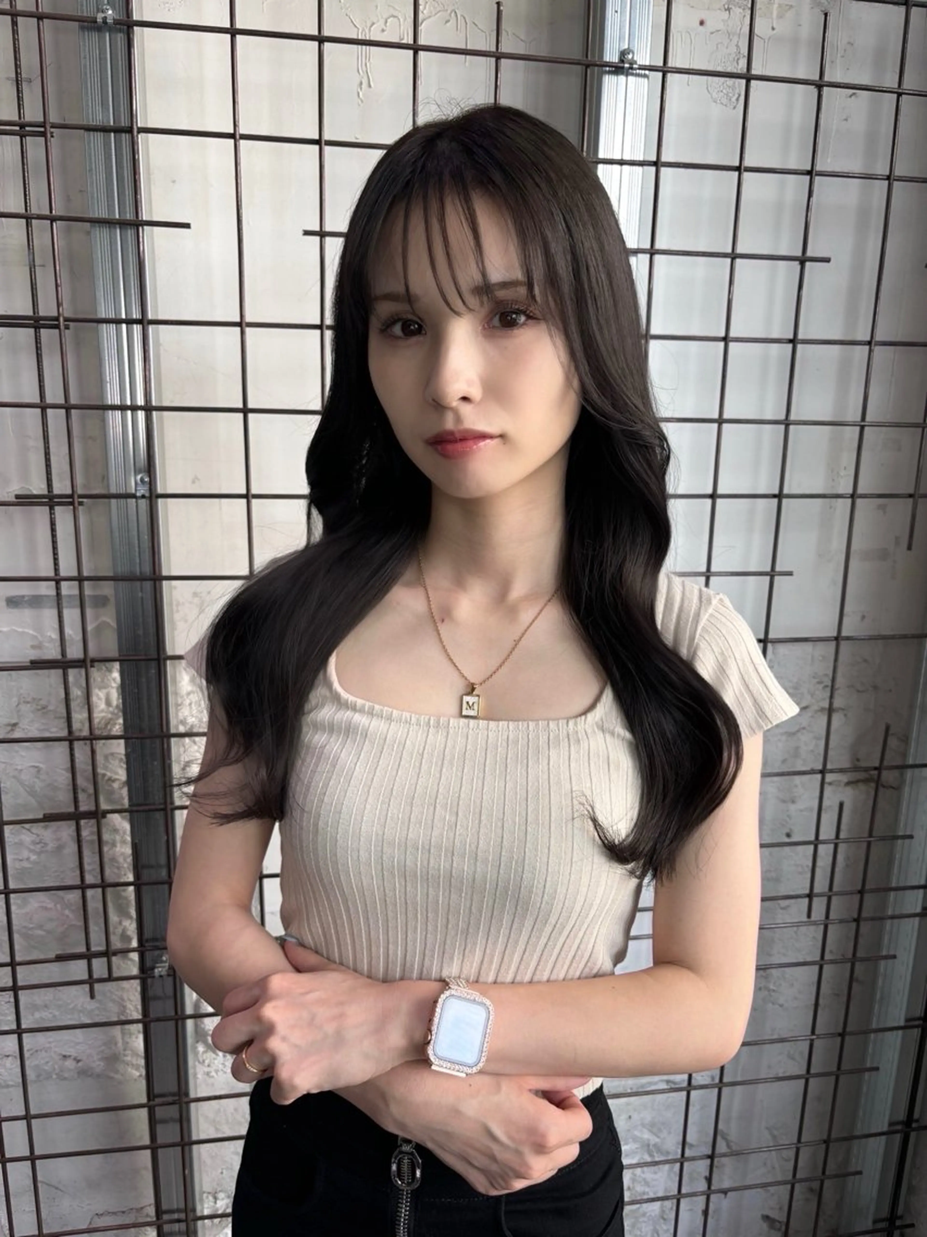 カラー カット ヘアカラー AYANE 韓国ヘア /レイヤーカットのヘアスタイル