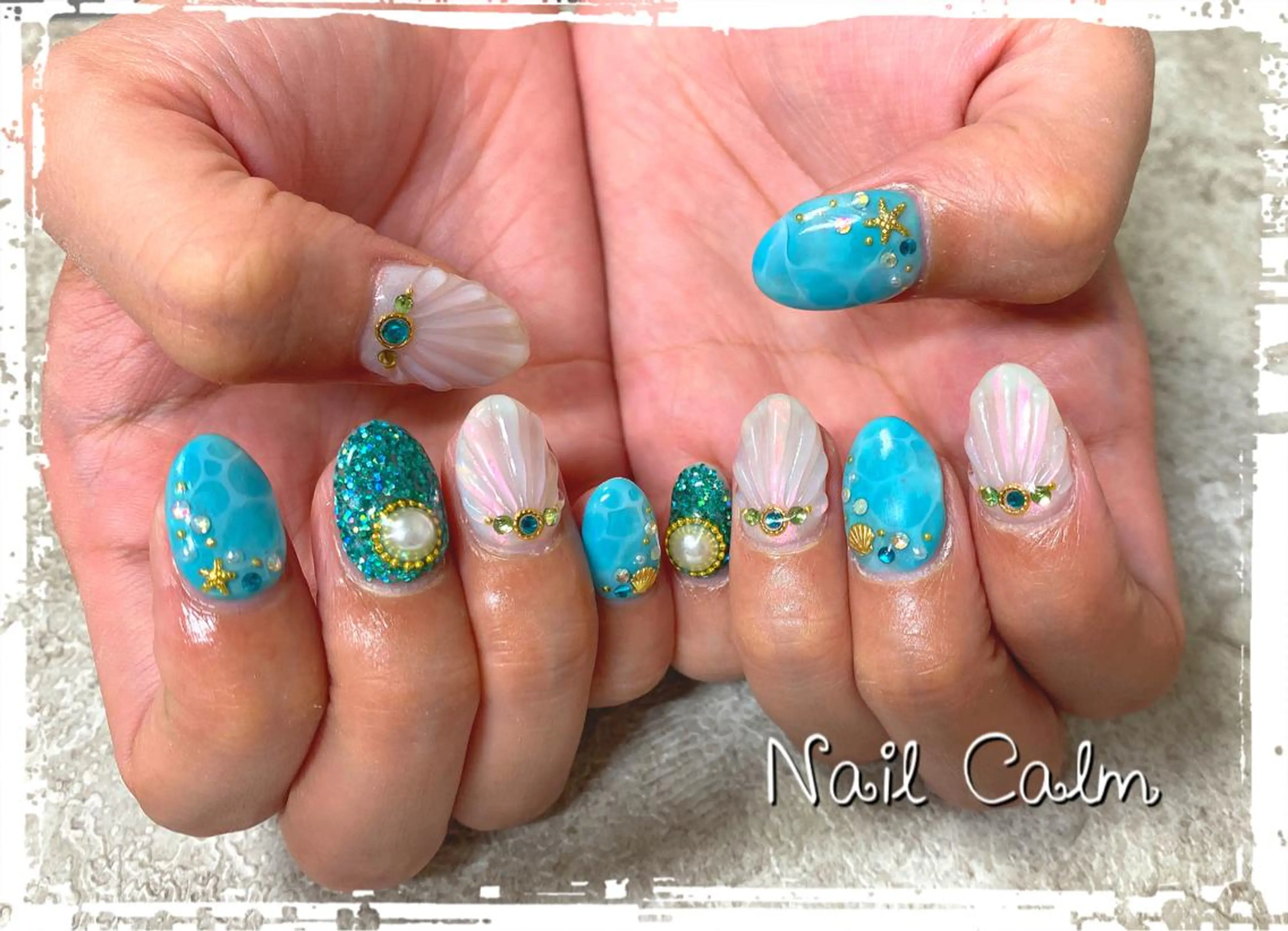 ネイル ハンドネイル Nail Calm所属・プライベートサロン Calmのネイルデザイン