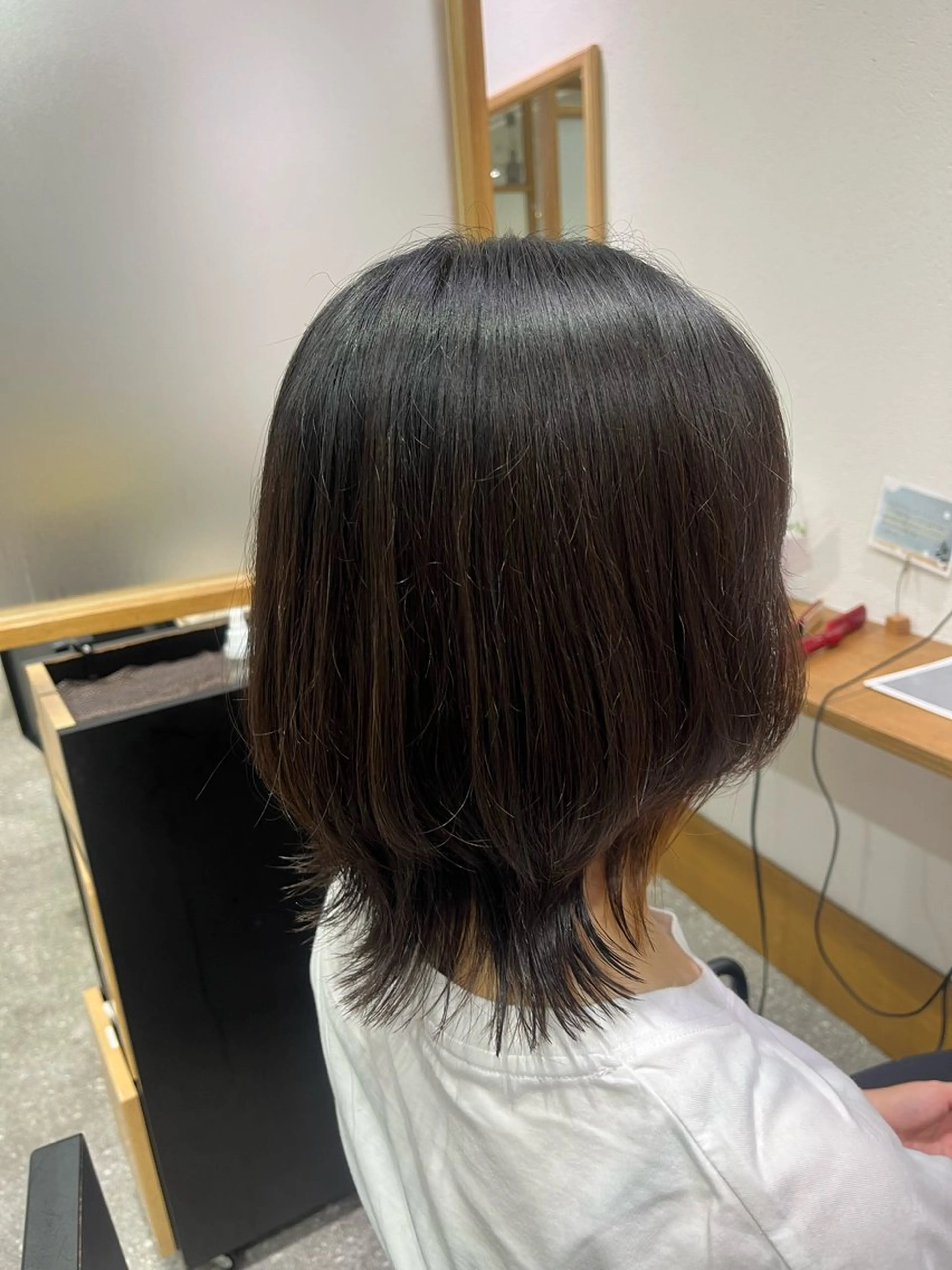 ミディアム ウルフカット ✿ すずかのヘアスタイル