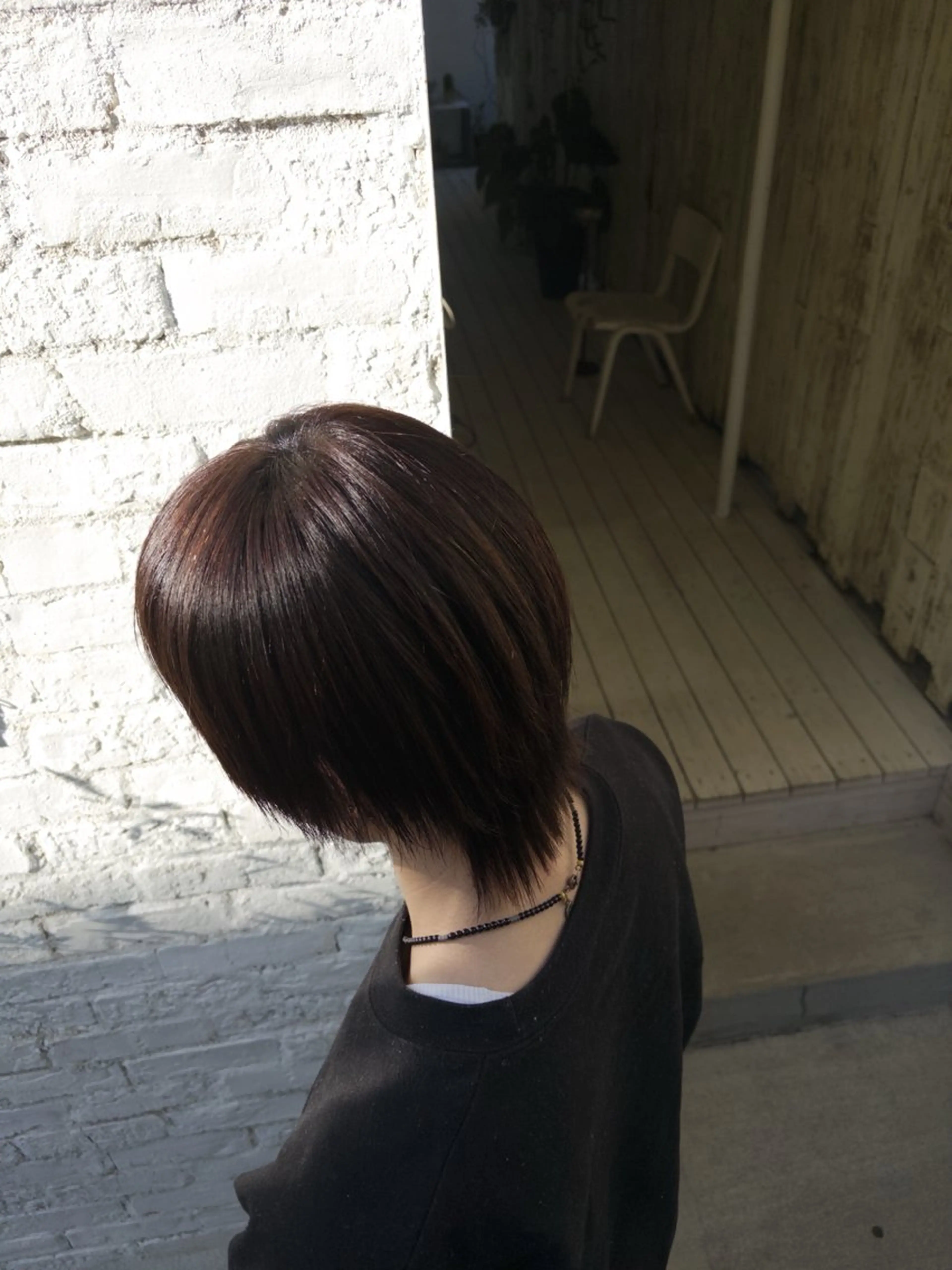 ショート カラー メンズ ヘアカラー SHO 👻原宿 /艶カラーのヘアスタイル