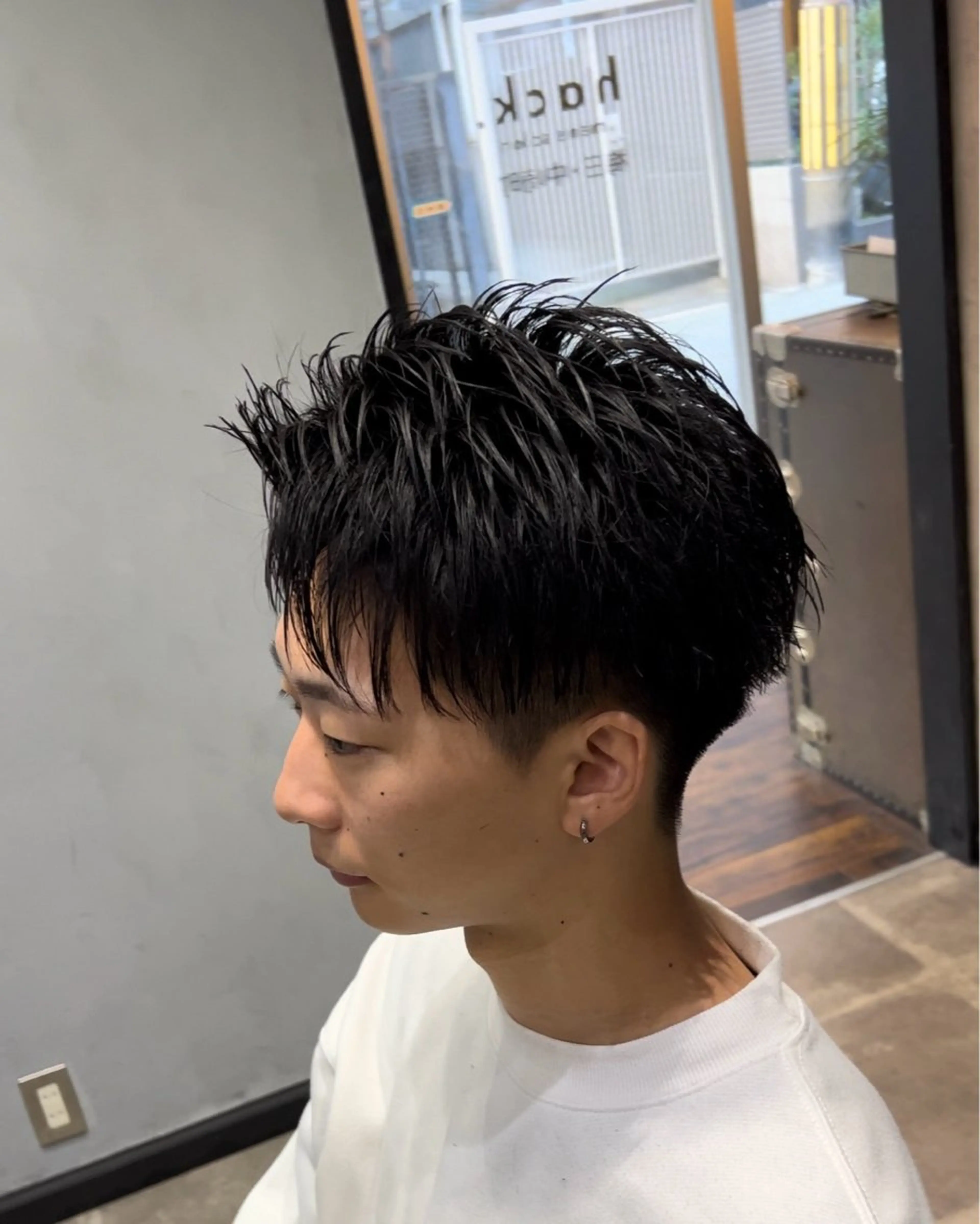 ショート メンズ カット メンズカット/ レベッカ 髙下 幹大のヘアスタイル