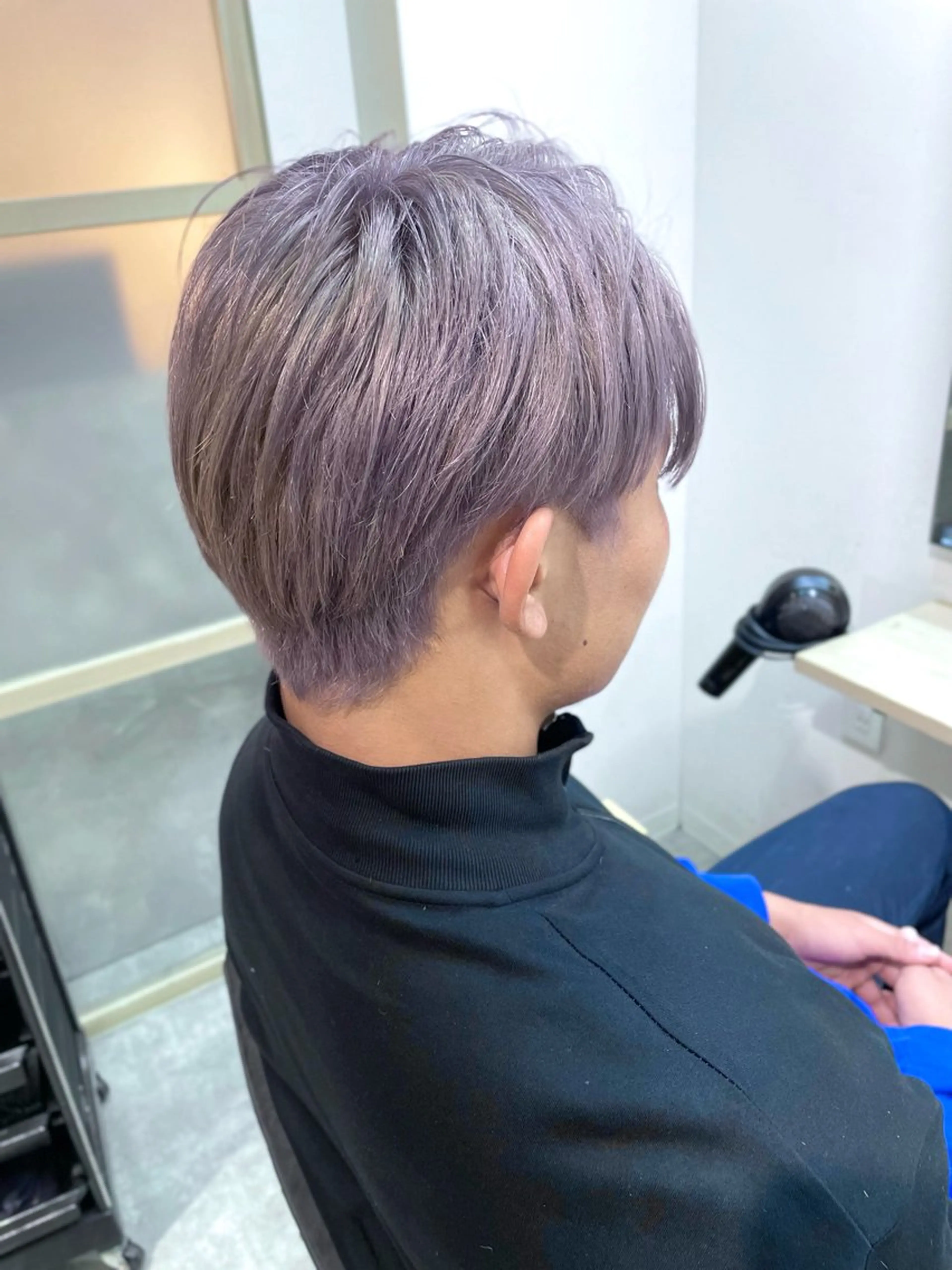 ミディアム カラー メンズ EMANON新宿南口所属・ケアブリーチ×艶カラ ー️🫧Shioriのヘアスタイル