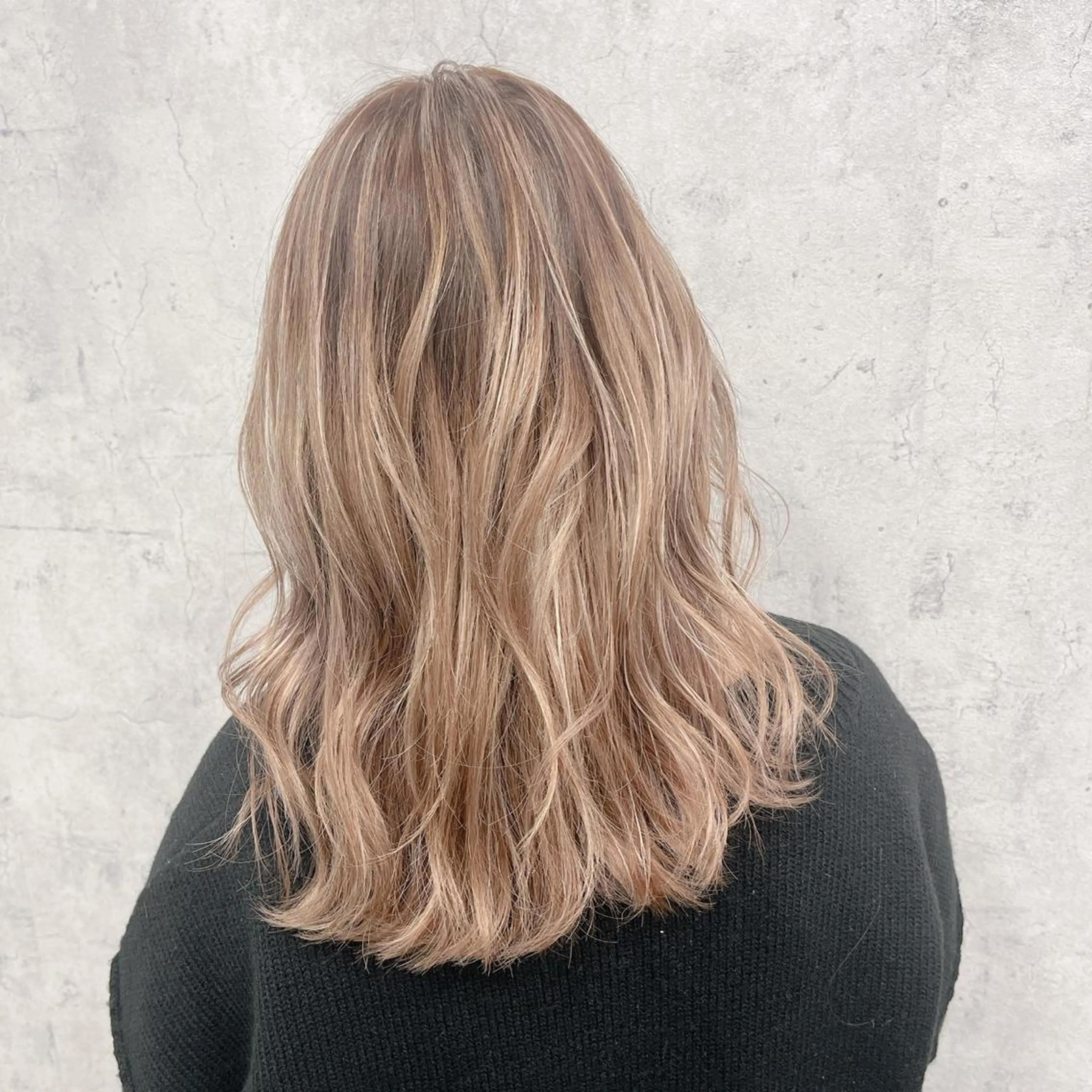 カラー レイヤー×顔周 り×髪質改善/MIUのヘアスタイル