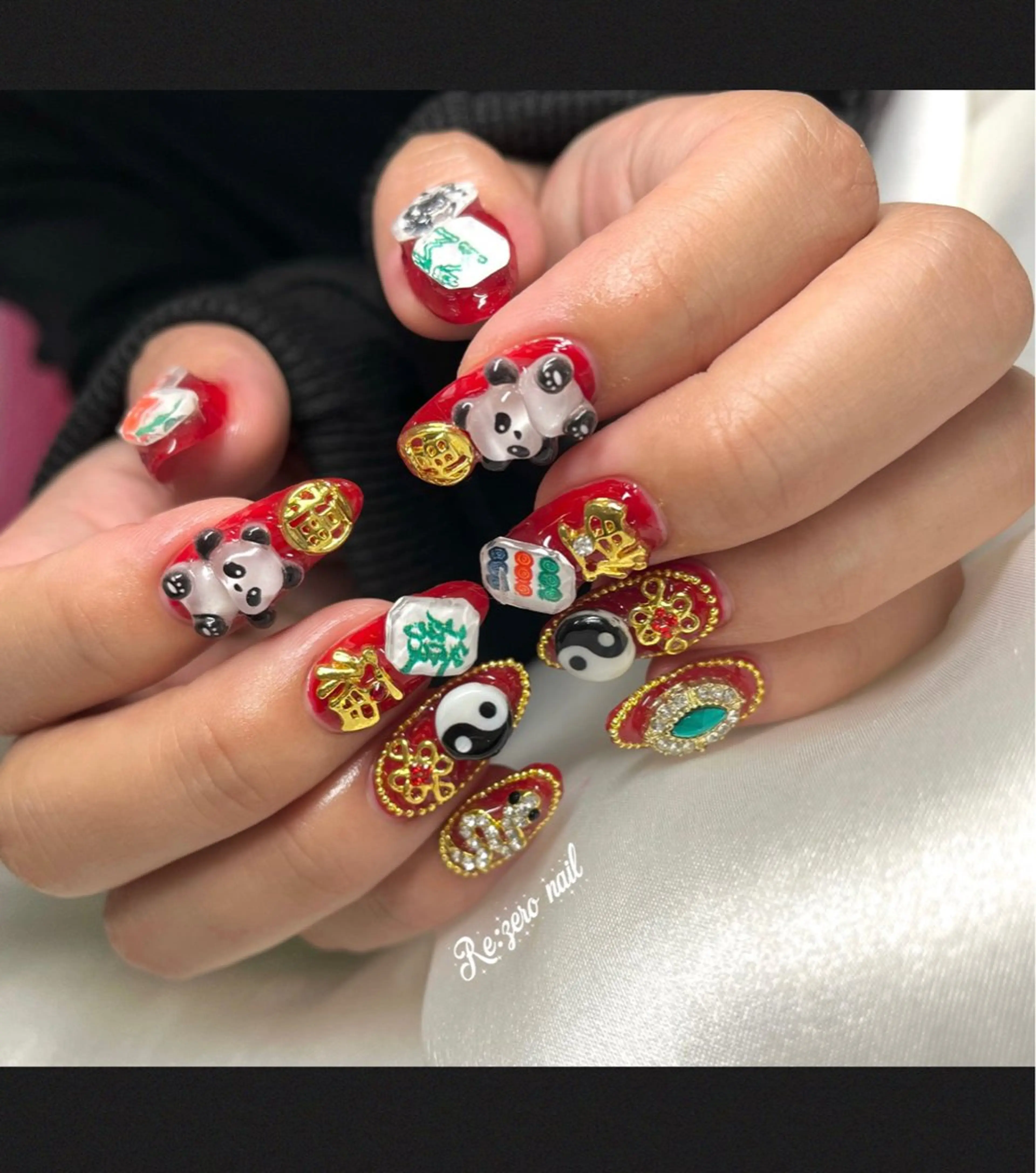 ネイル 持ち込み ハンドネイル Re:∅ nail /HIRAMOTOのネイルデザイン