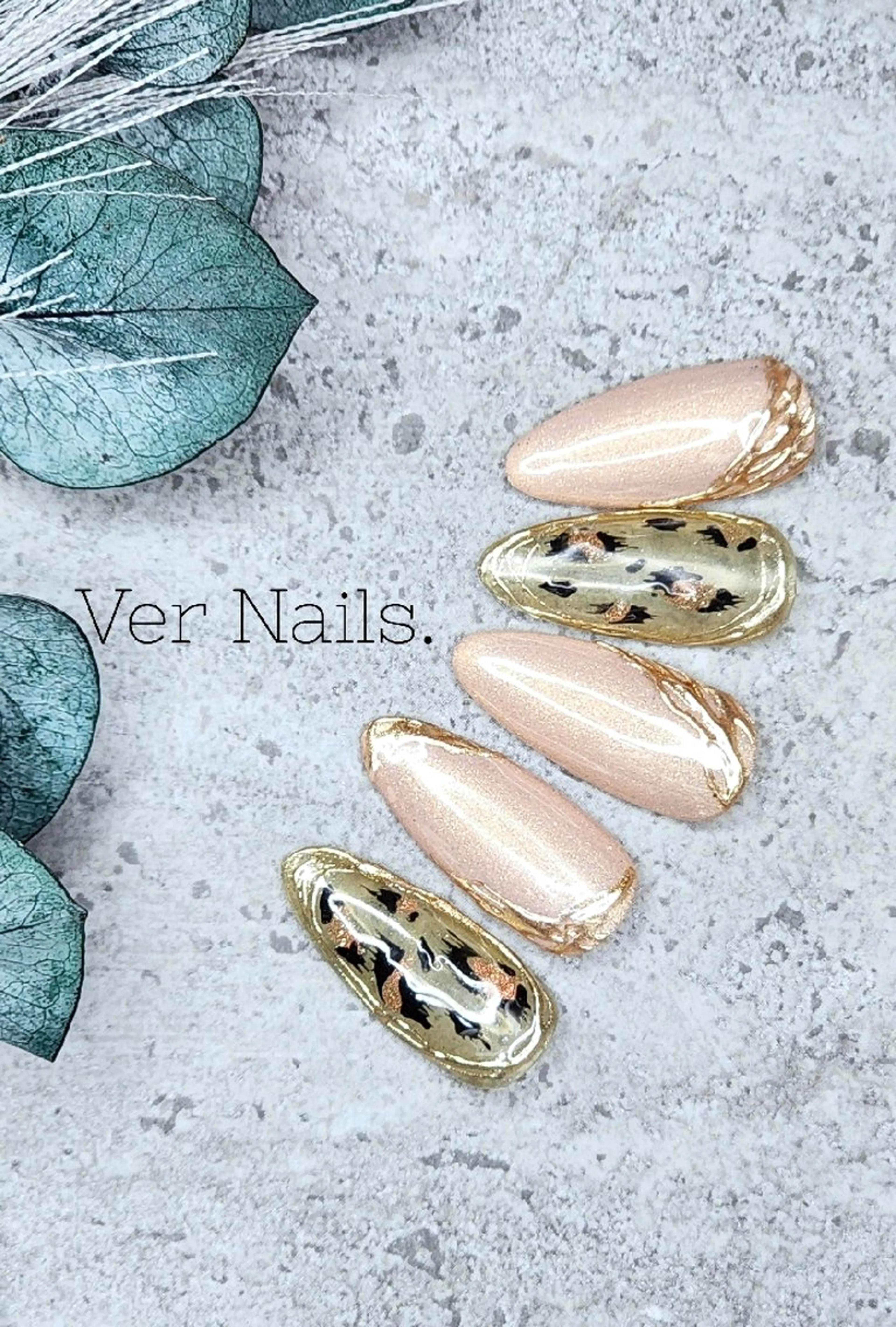 ネイル アニマル柄 ハンドネイル Ver Nails.のその他イメージ