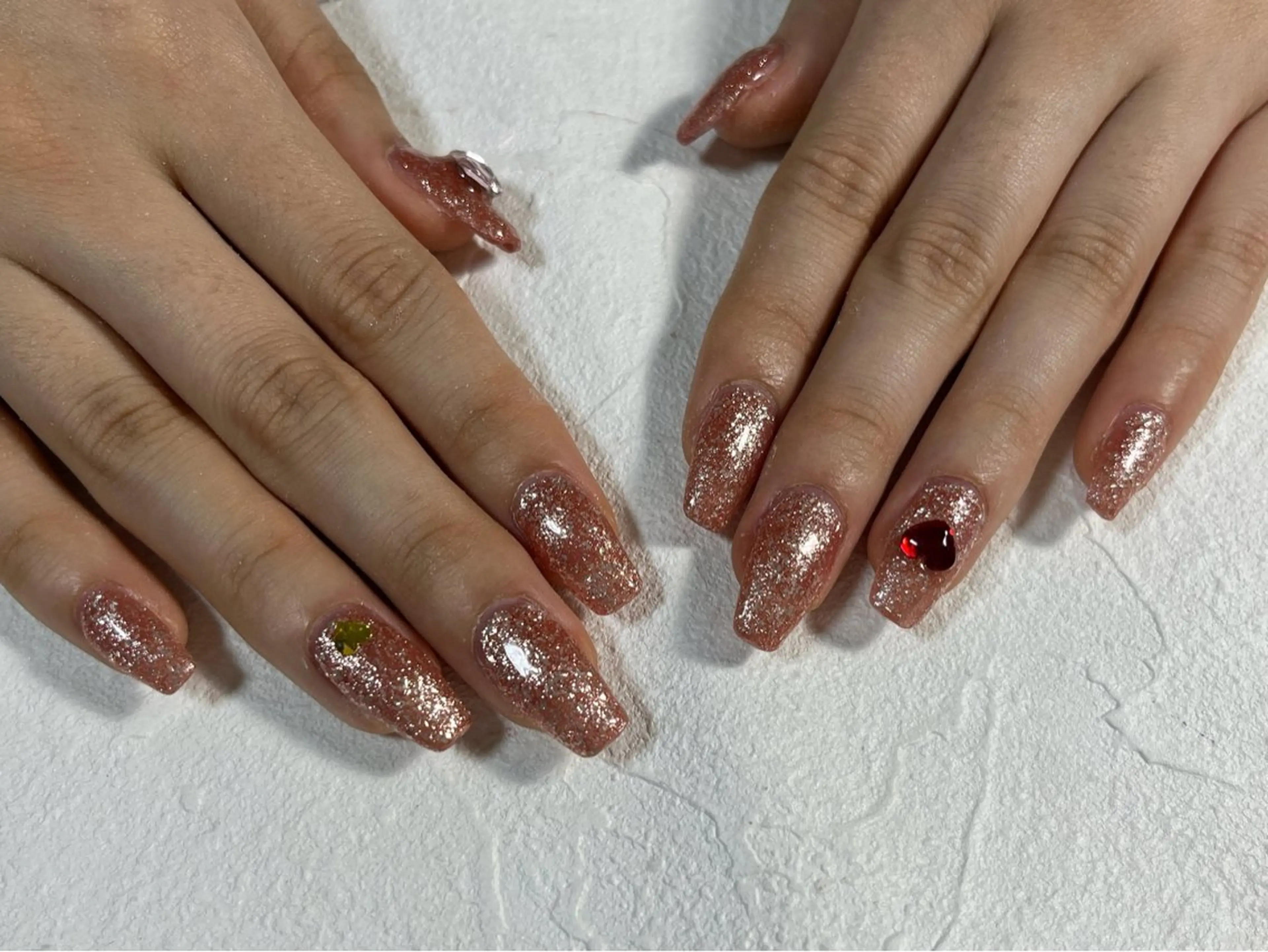 ネイル オーロラネイル フットネイル フレンチネイル ジェルネイル 韓国ネイル kiki nail たまプラーザのネイルデザイン