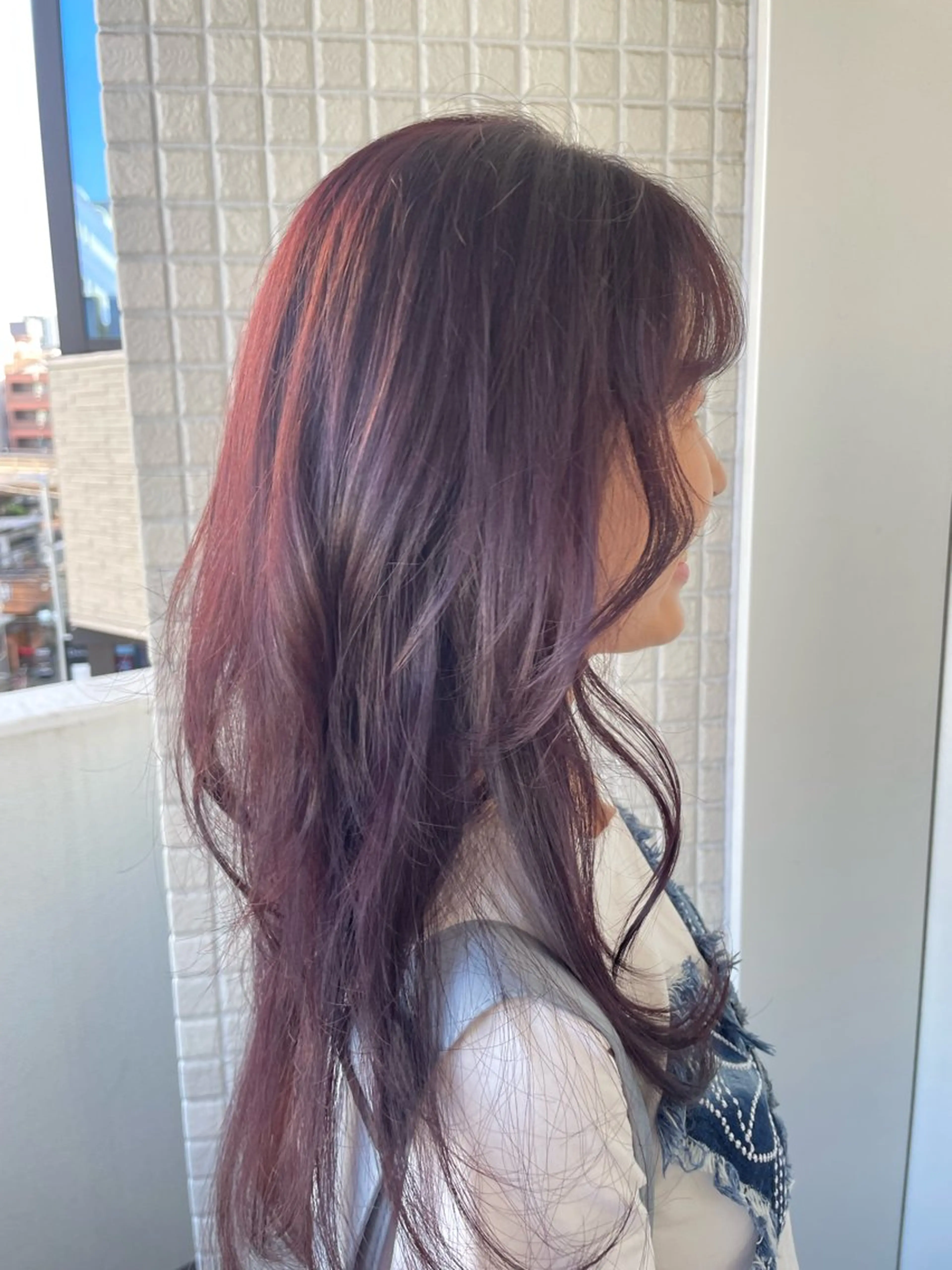 ロング カラー カット ヘアカラー トリートメント Toiro 横浜所属・🎀レイヤー/パーマ カラー/ai🎀のヘアスタイル