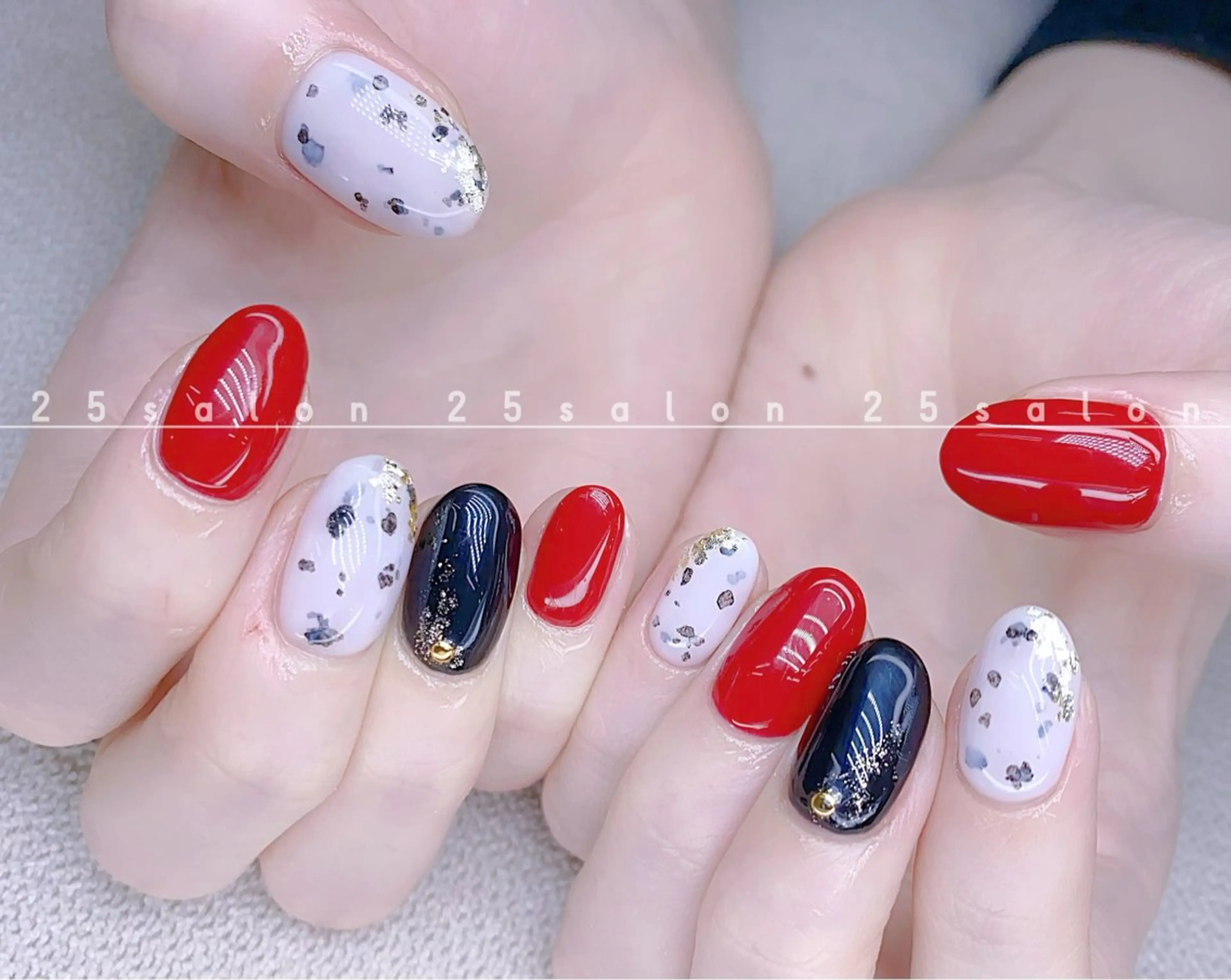 ネイル ジェルネイル 韓国ネイル ニュアンスネイル パラジェル ワンホンネイル 2 5のマツエク・マツパデザイン