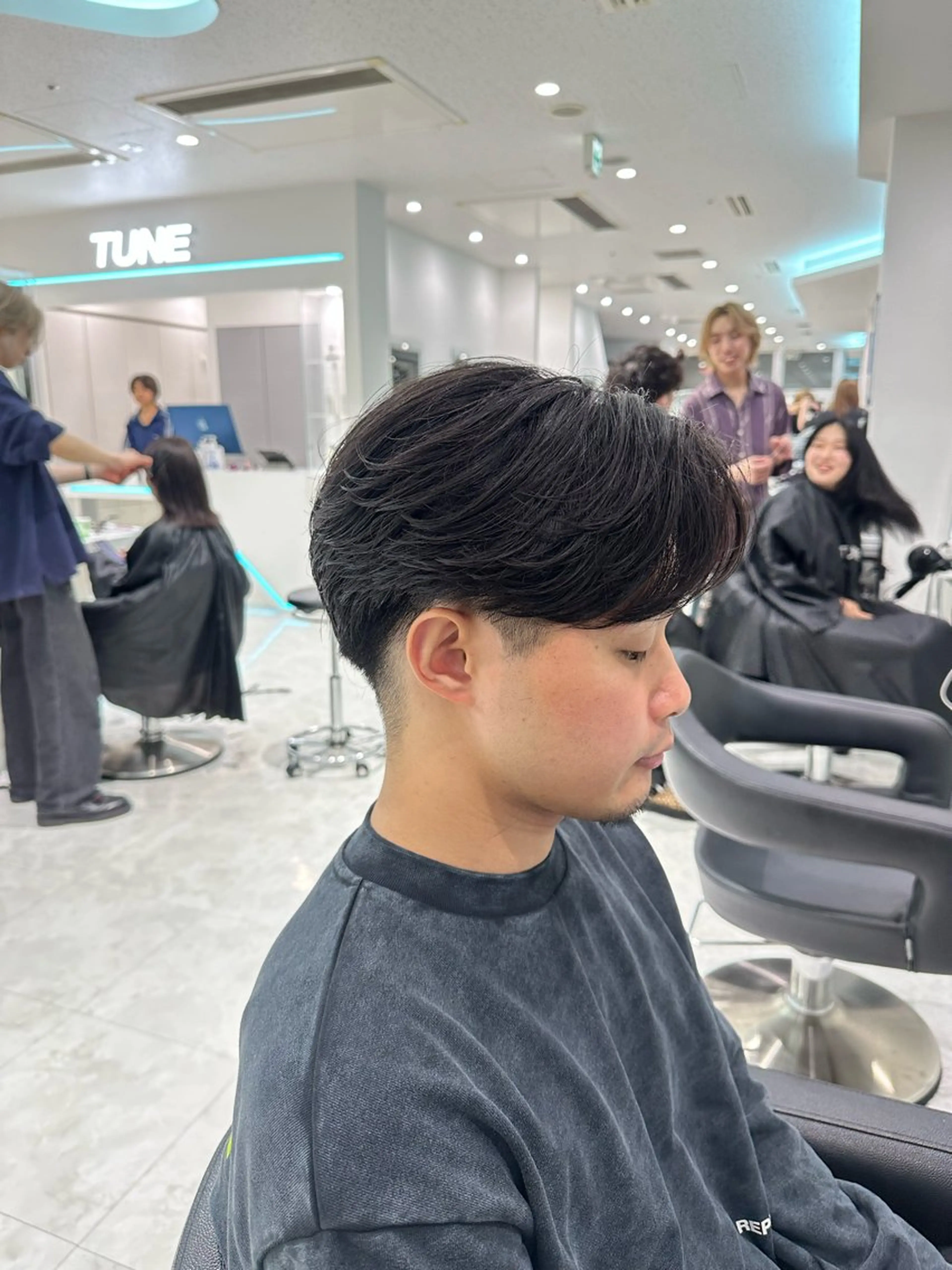 パーマ メンズ カット パーマ 🐺メンズパーマ の達人　あさひ🐺のヘアスタイル