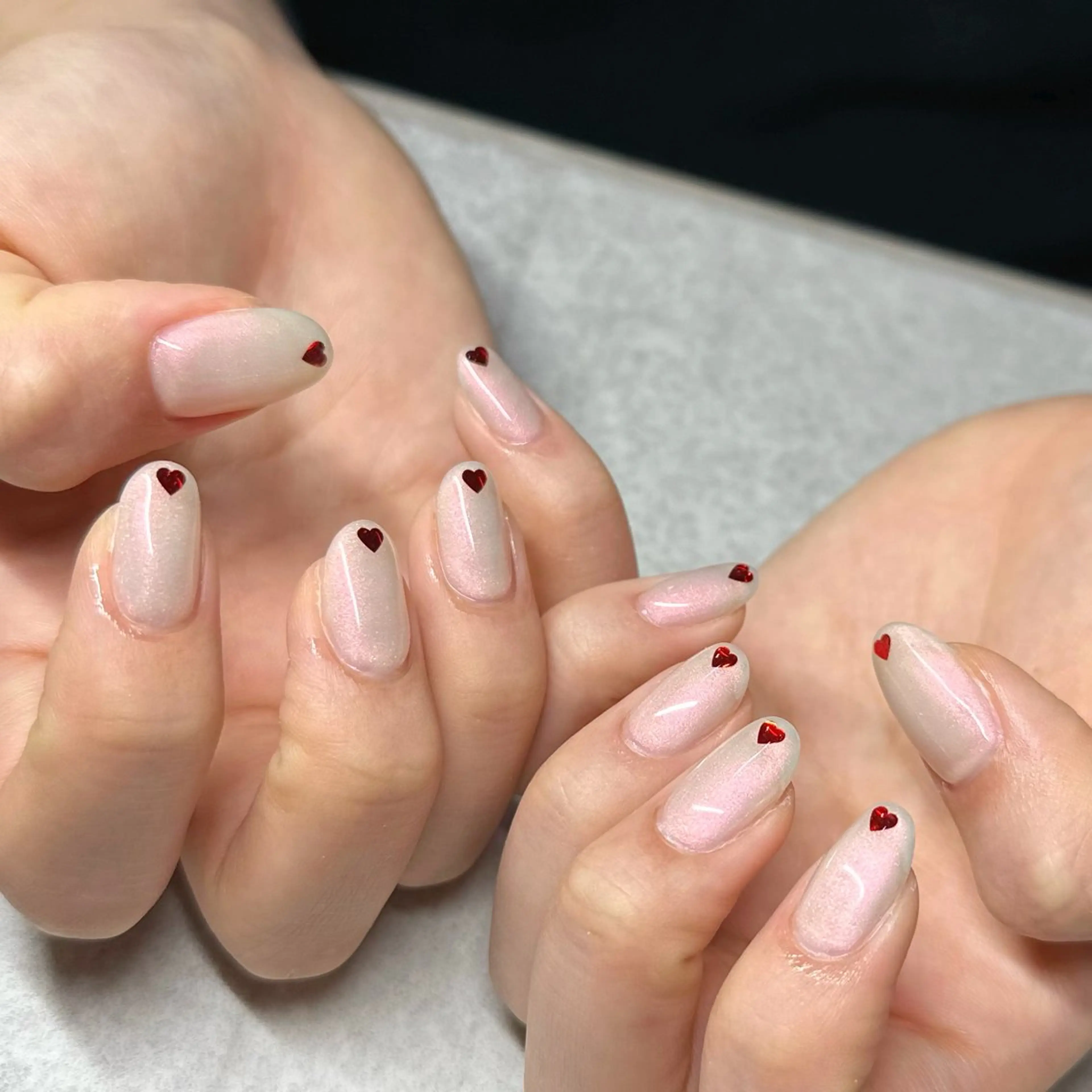 ネイル ショートネイル ハンドネイル elu船橋 SAKURAのネイルデザイン