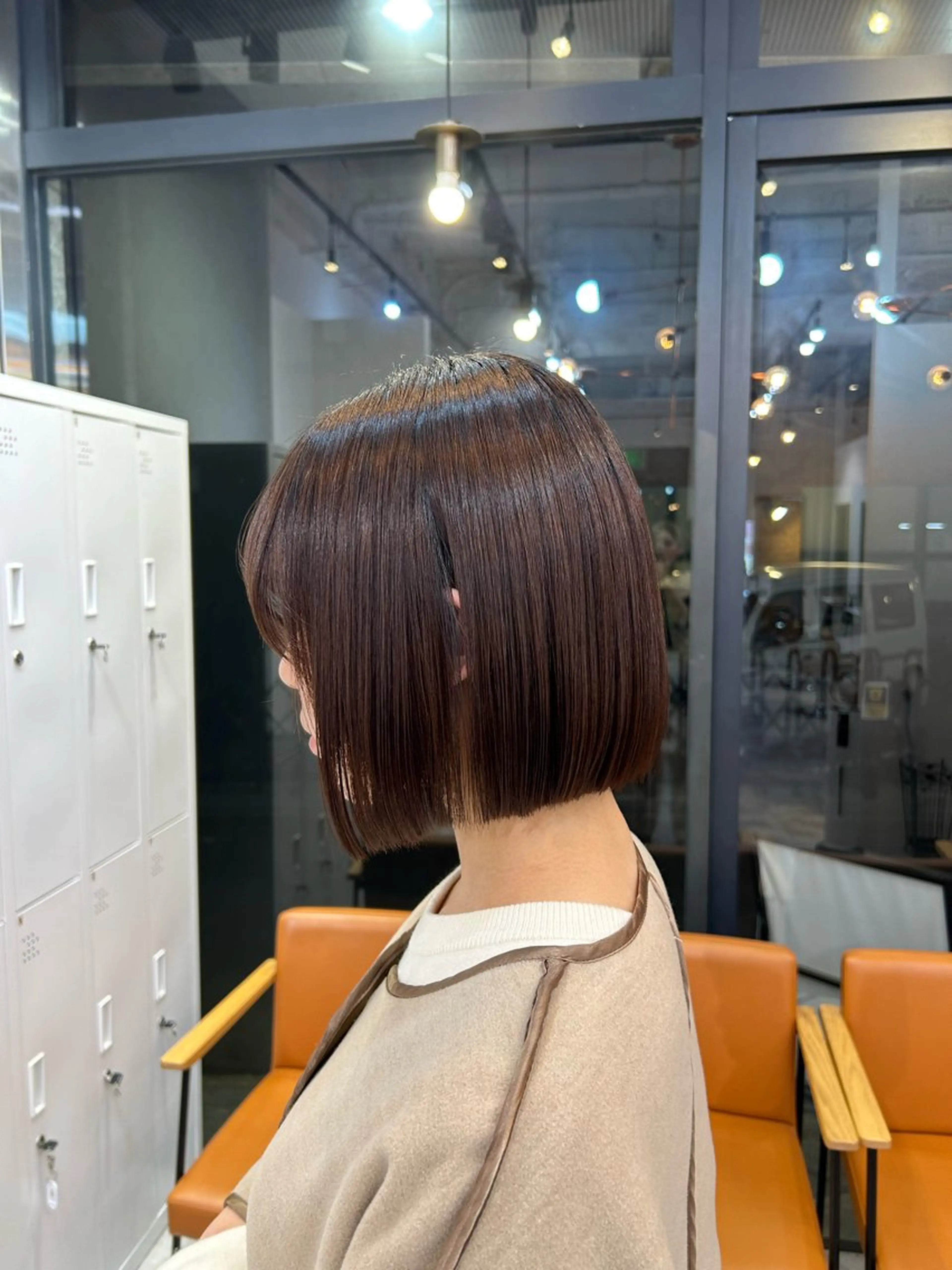 ショート 切りっぱなしボブ♡ Chiharuのヘアスタイル