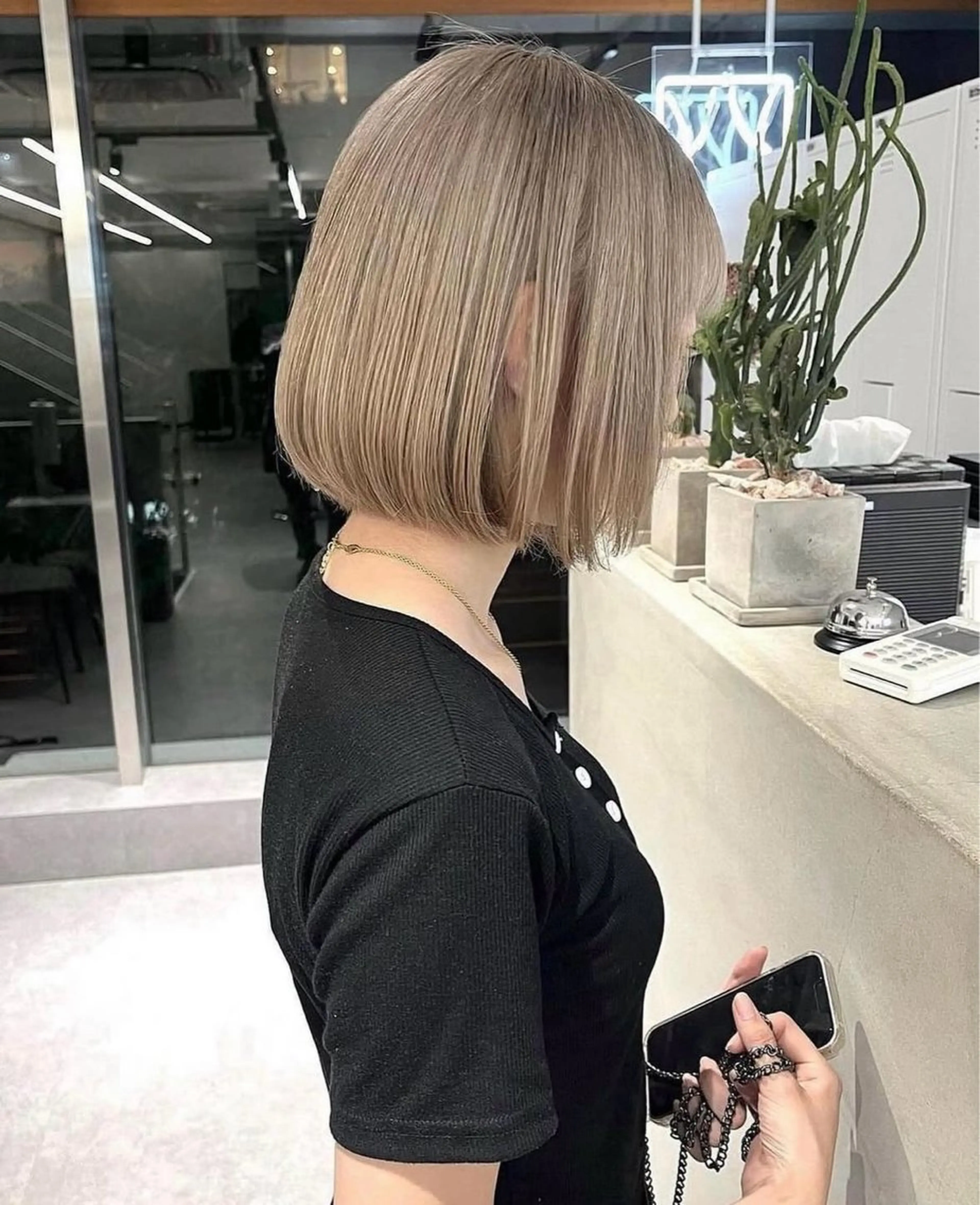 ケアブリーチ＋カラー☪️の写真