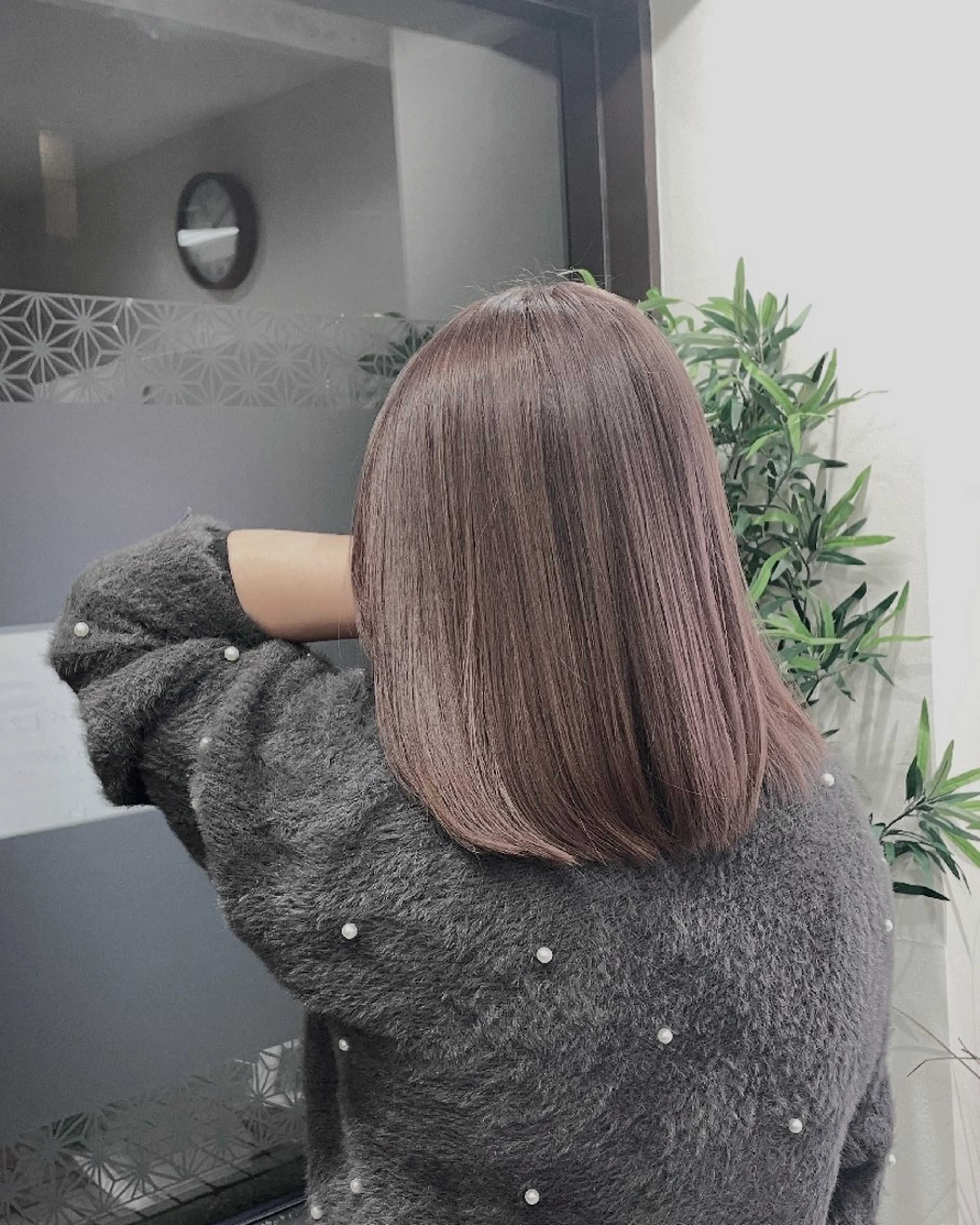 (平日限定)カット+アディクシーカラー+スチームトリートメントの写真