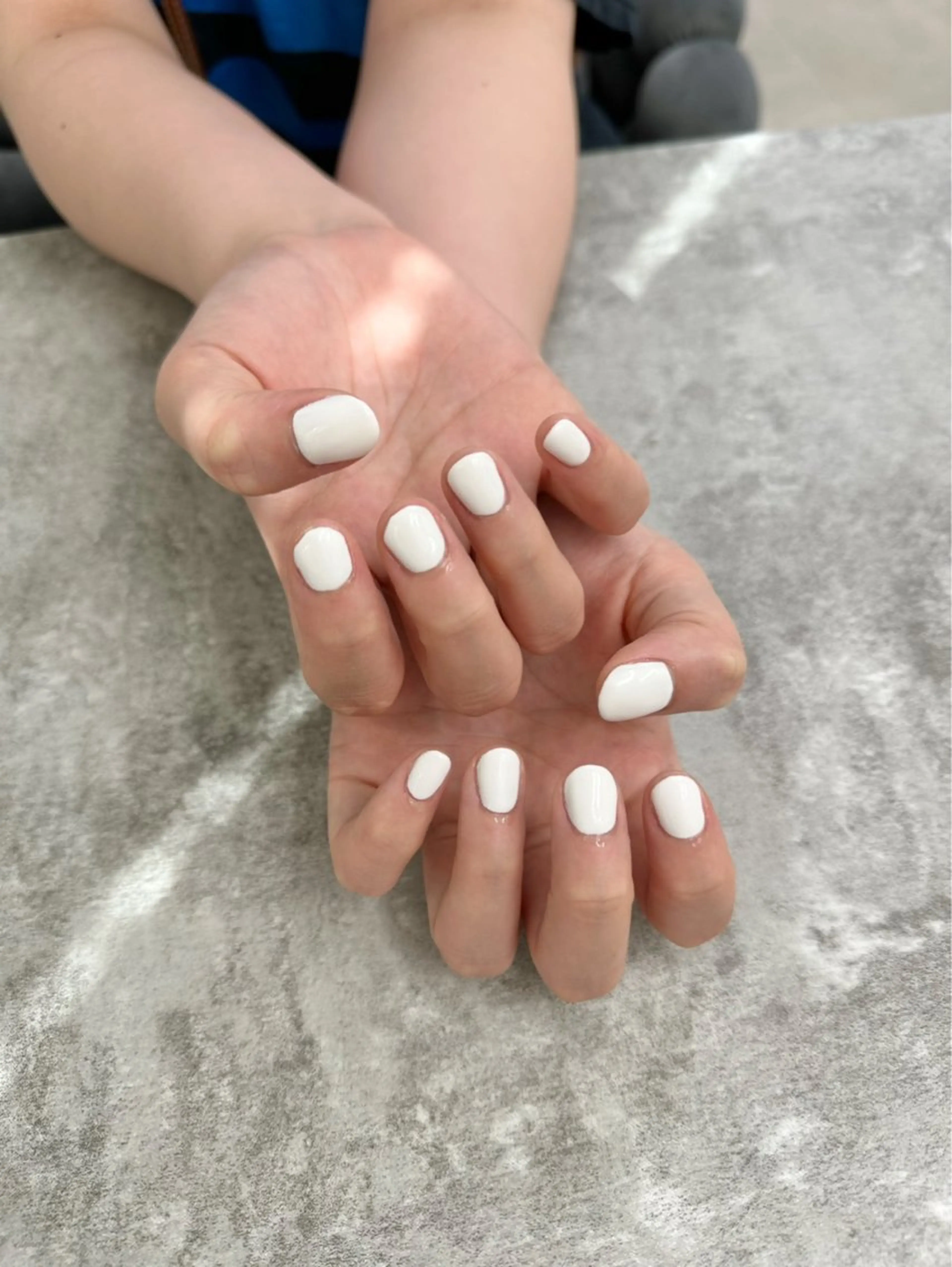 ネイル ホワイト Lignal.liit【リグナルリット】所属・Lignalliit KANAKO🦭のネイルデザイン