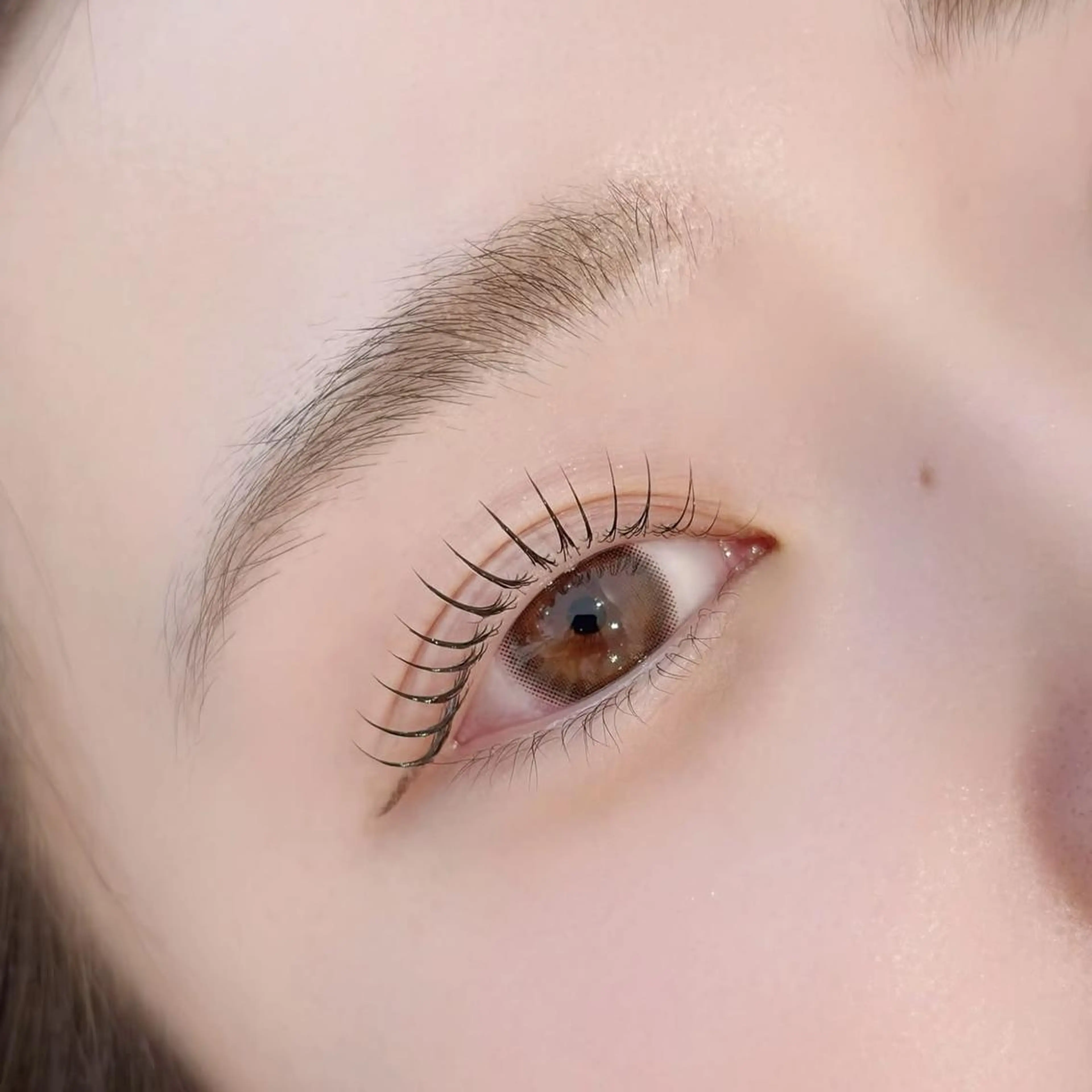 マツエク・マツパ 束感まつ毛 カラーマツエク フラットラッシュ パリジェンヌラッシュリフト まつげパーマ ミユ 横浜のマツエク・マツパデザイン