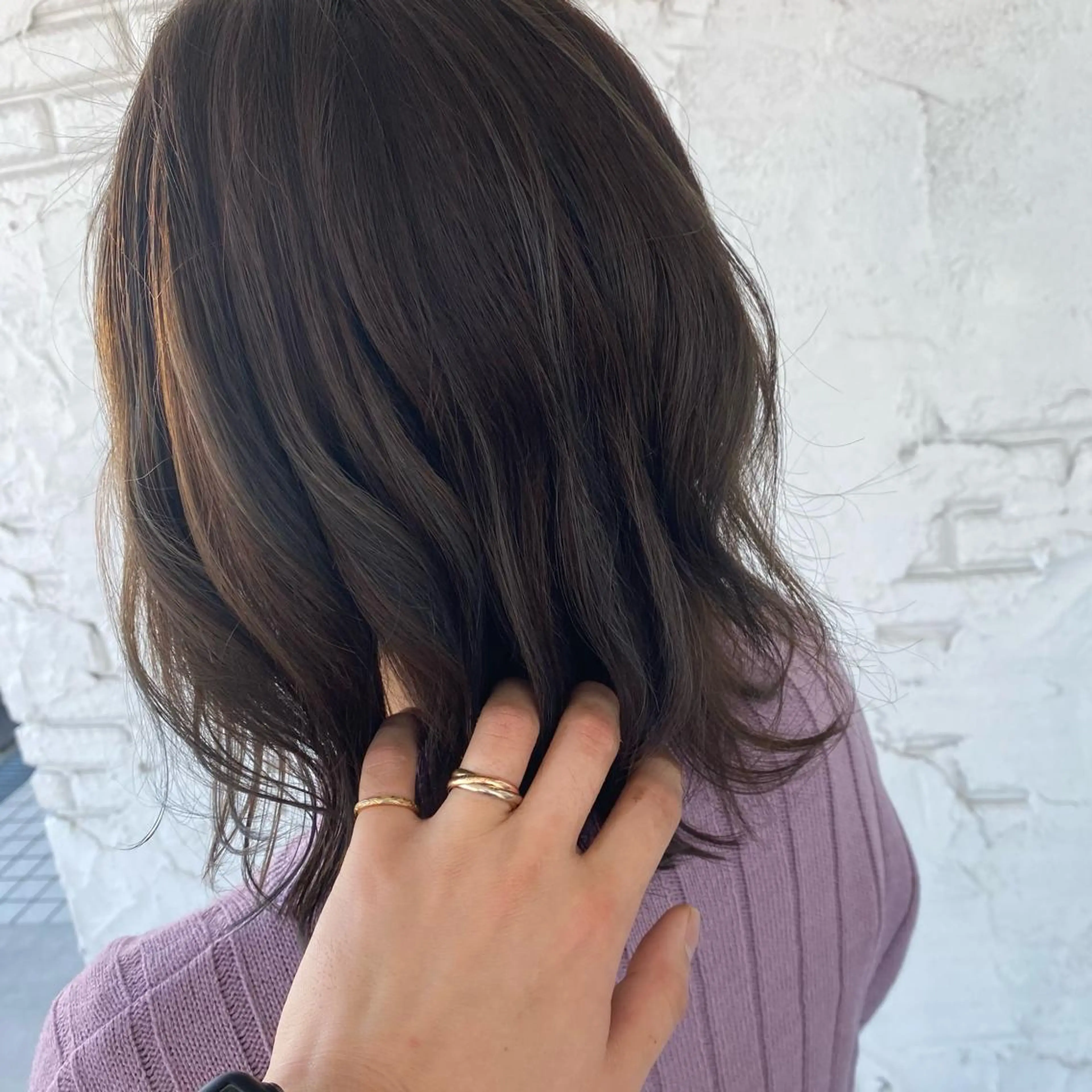 ミディアム ému エミュ　hair &spa所属・近藤 みゅうまのヘアスタイル