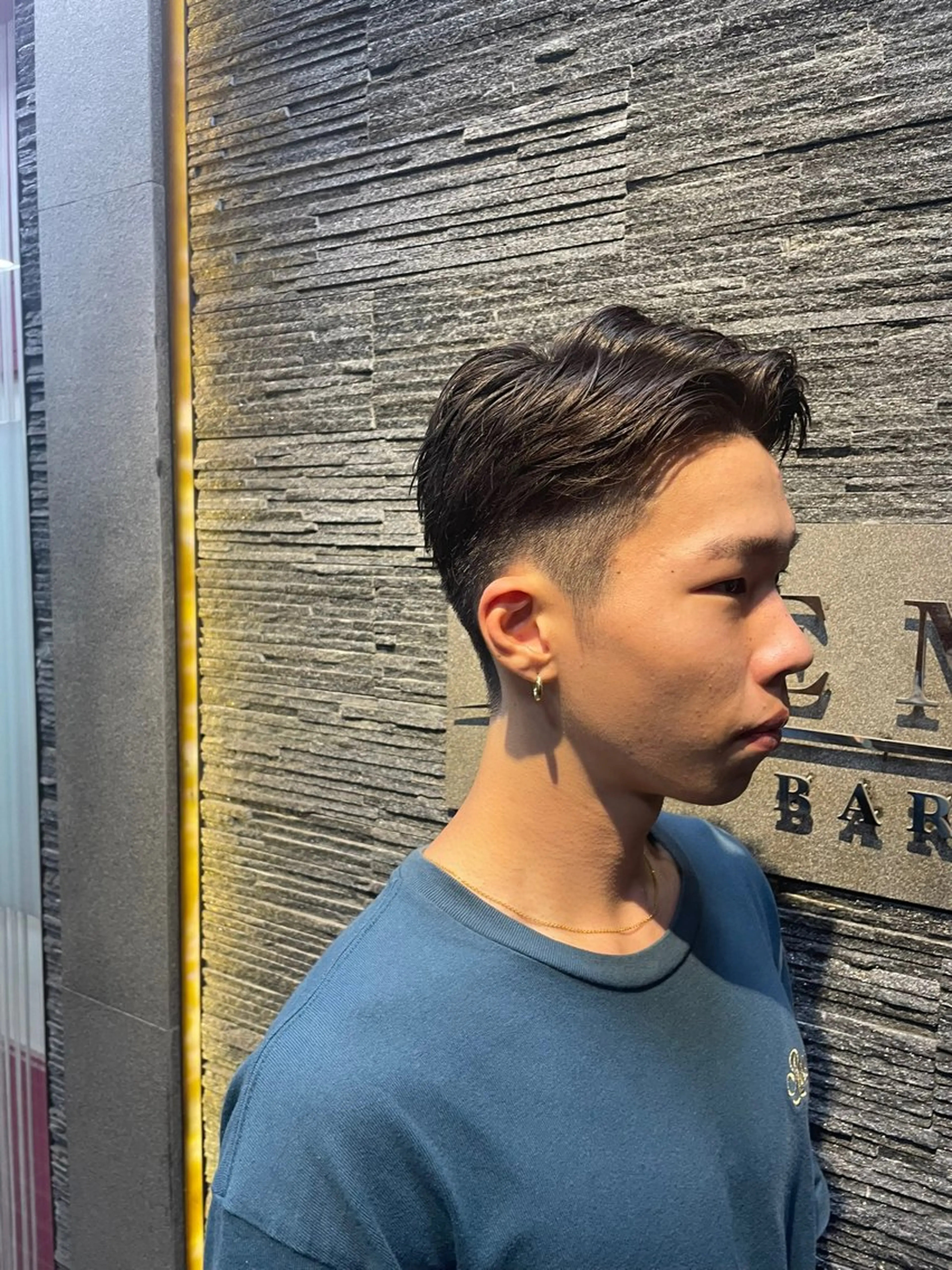 ショート メンズ ヒロ銀座　プレミアムバーバー目黒店所属・ほり たつみのヘアスタイル