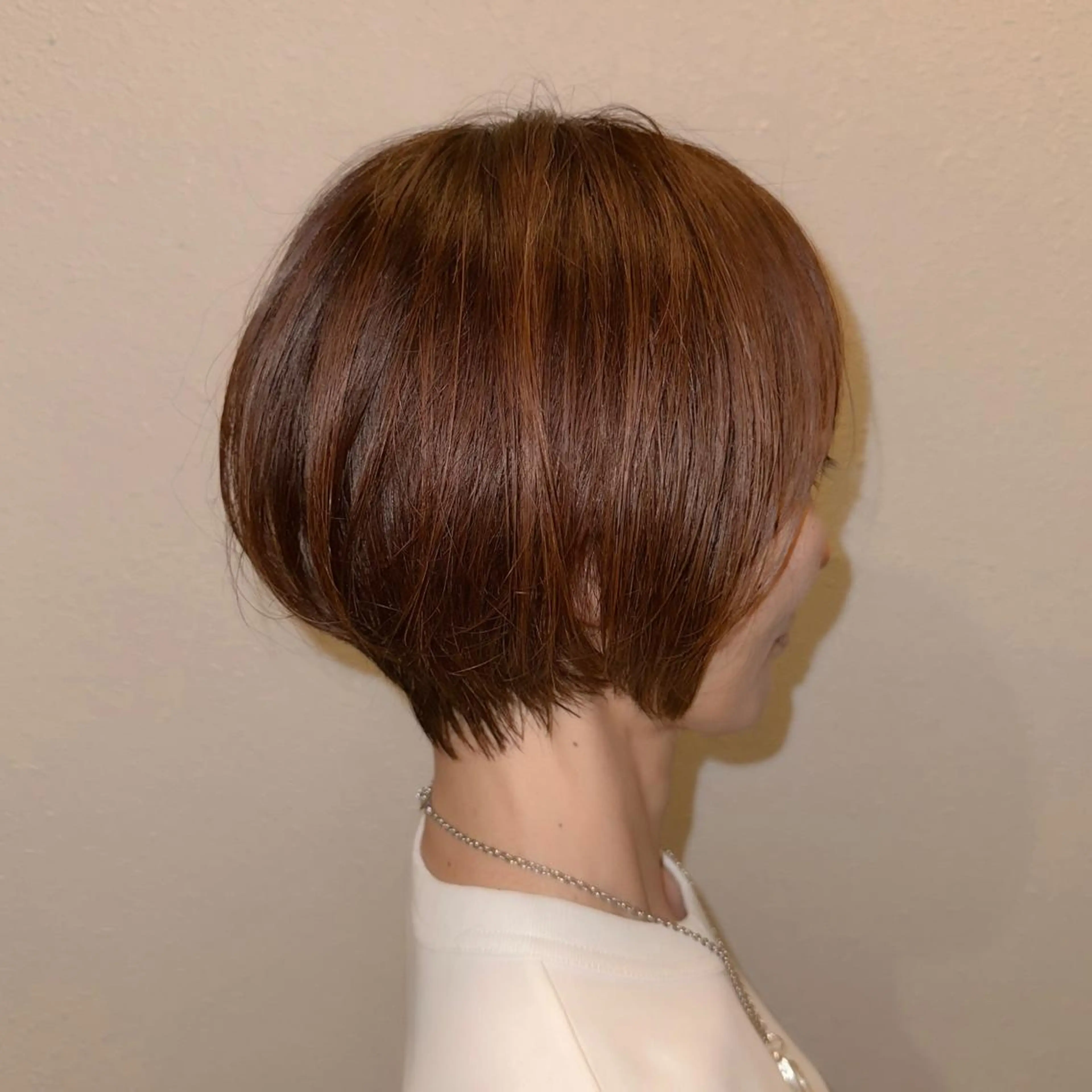 ショート 前下がりボブ ワンレンボブ ショートボブ ボブ くせ毛 カット トリートメント taiga ショート /レイヤー/矯正🌈のヘアスタイル