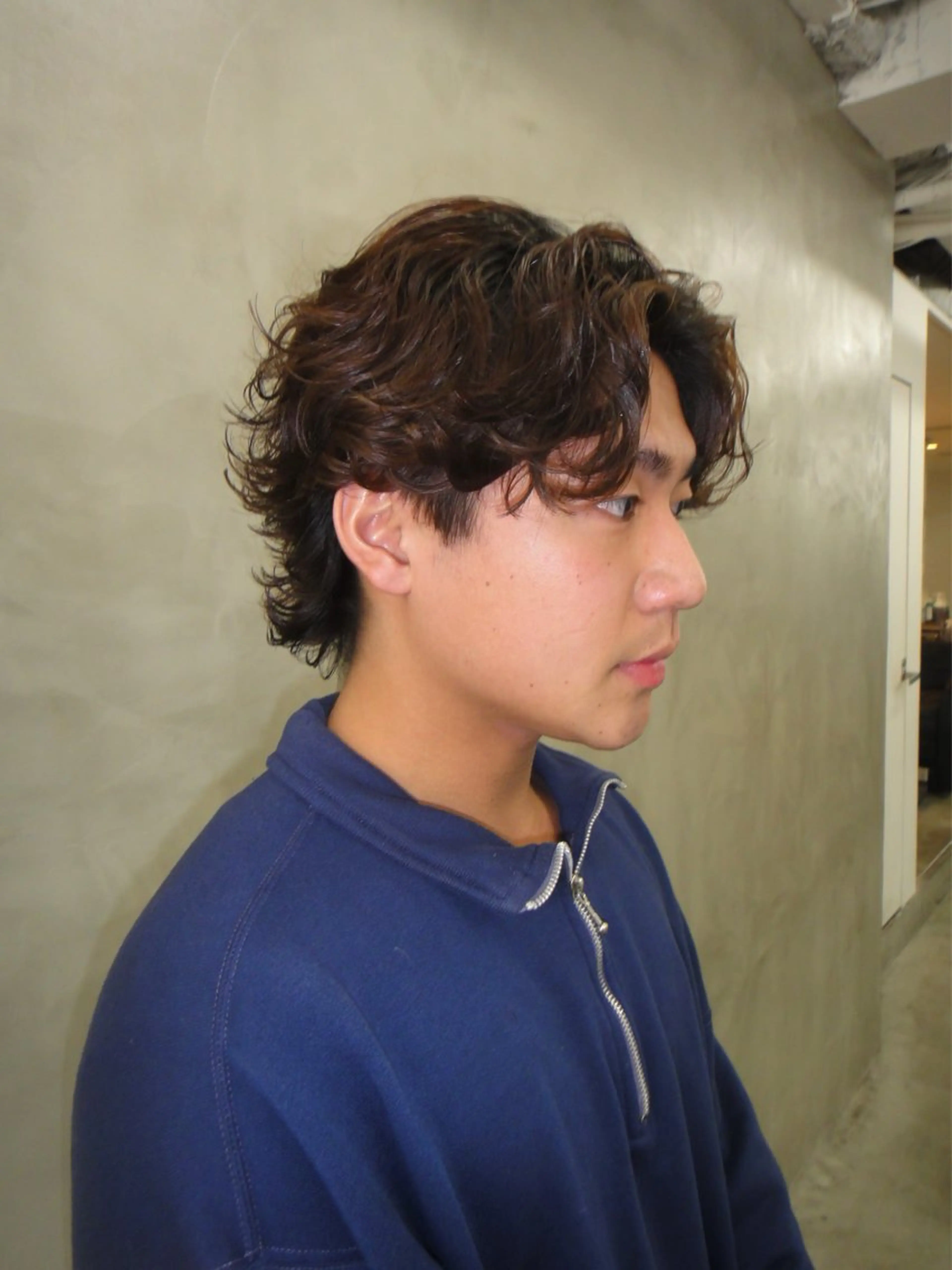 パーマ メンズ カット パーマ メンズカット パーマ[佐橋]のヘアスタイル