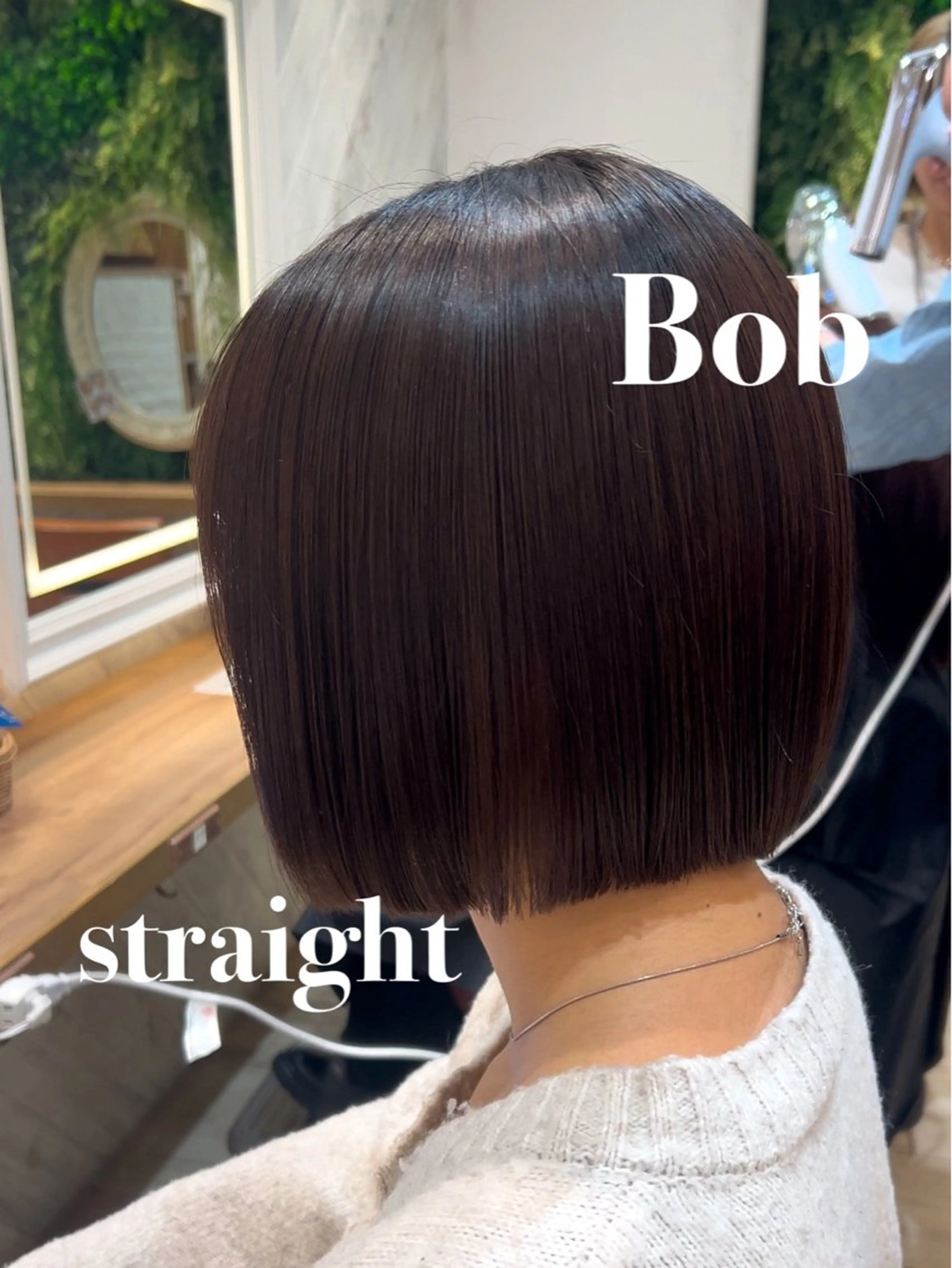 ショート ボブ カット ヘッドスパ＆ボブ＆ ツヤ感🌟ナカガマのヘアスタイル