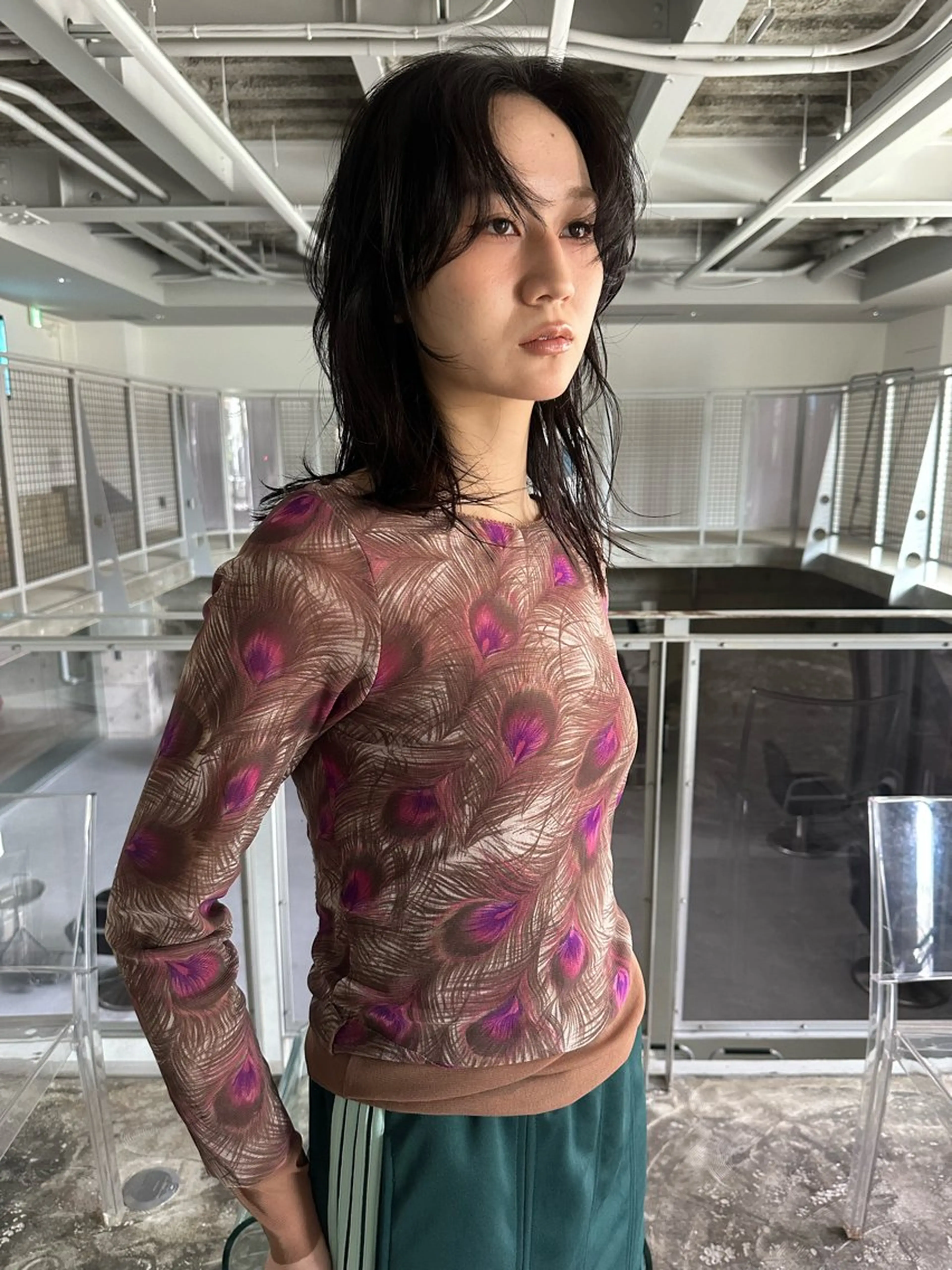 ミディアム レイヤーカット TAKUYA etoのヘアスタイル