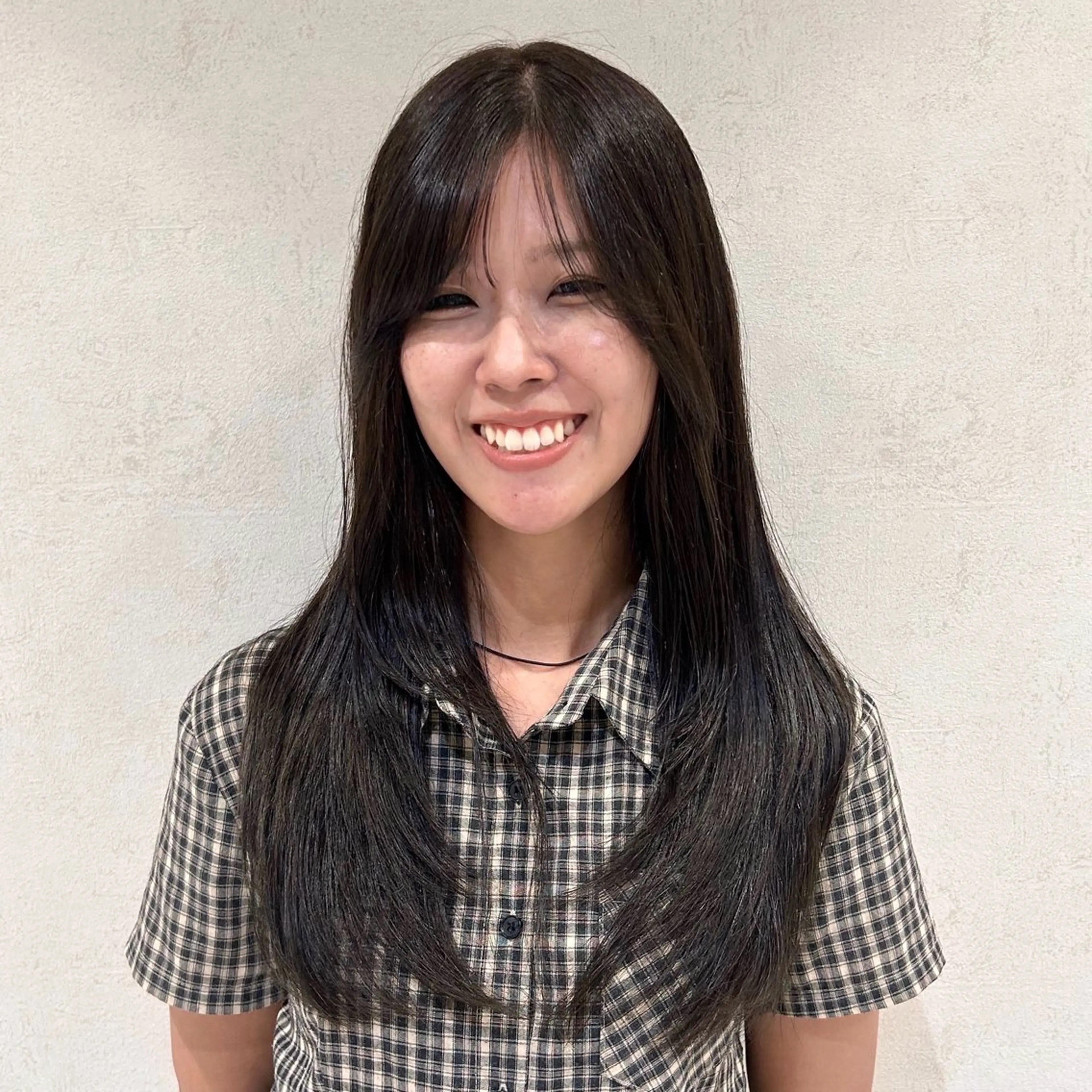 ロング カラー カット ヘアカラー ベージュ/艶カラー 藤沢/Yuka🍃のヘアスタイル