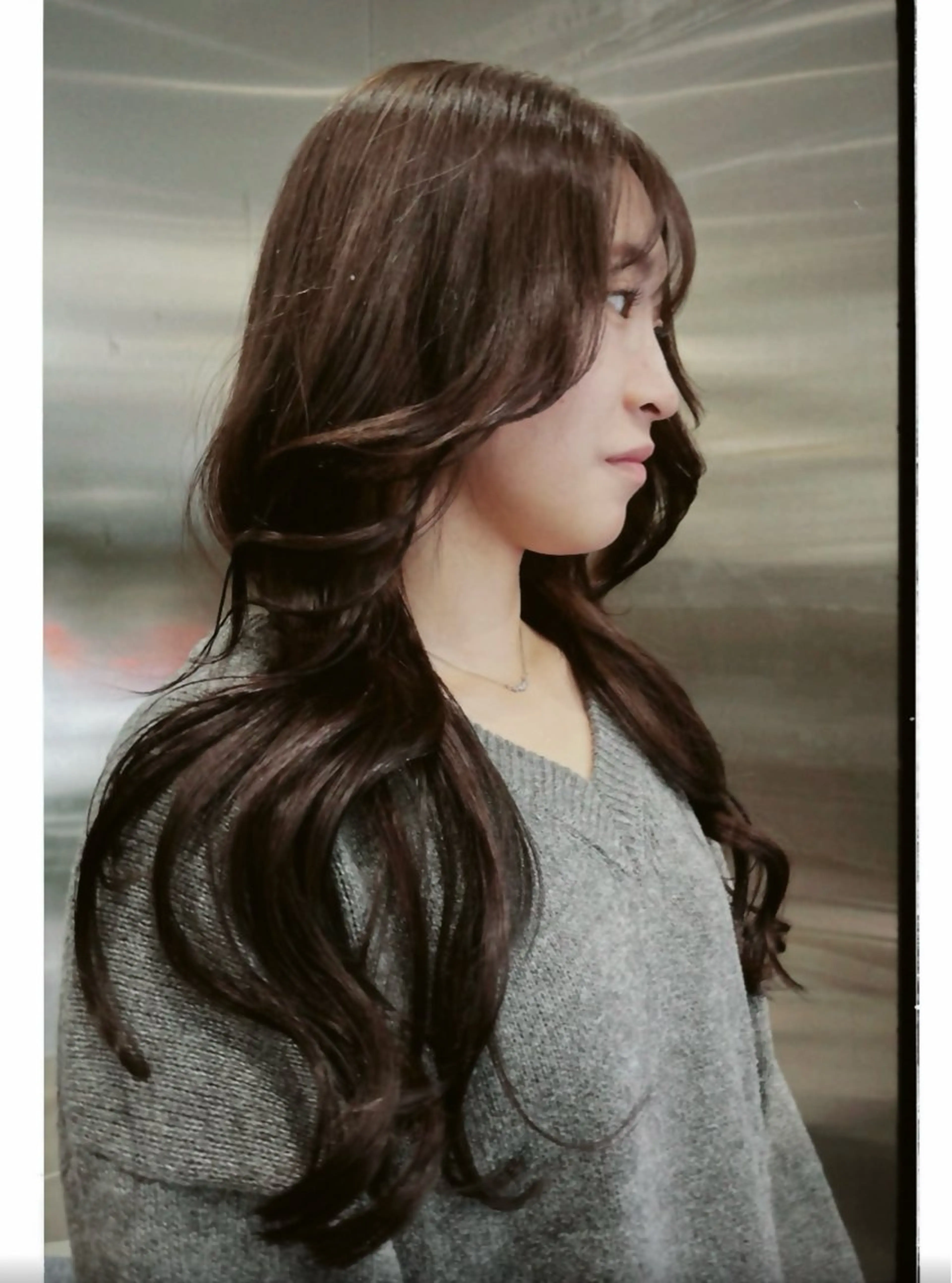 セミロング カラー 似合わせ SHOYAのヘアスタイル