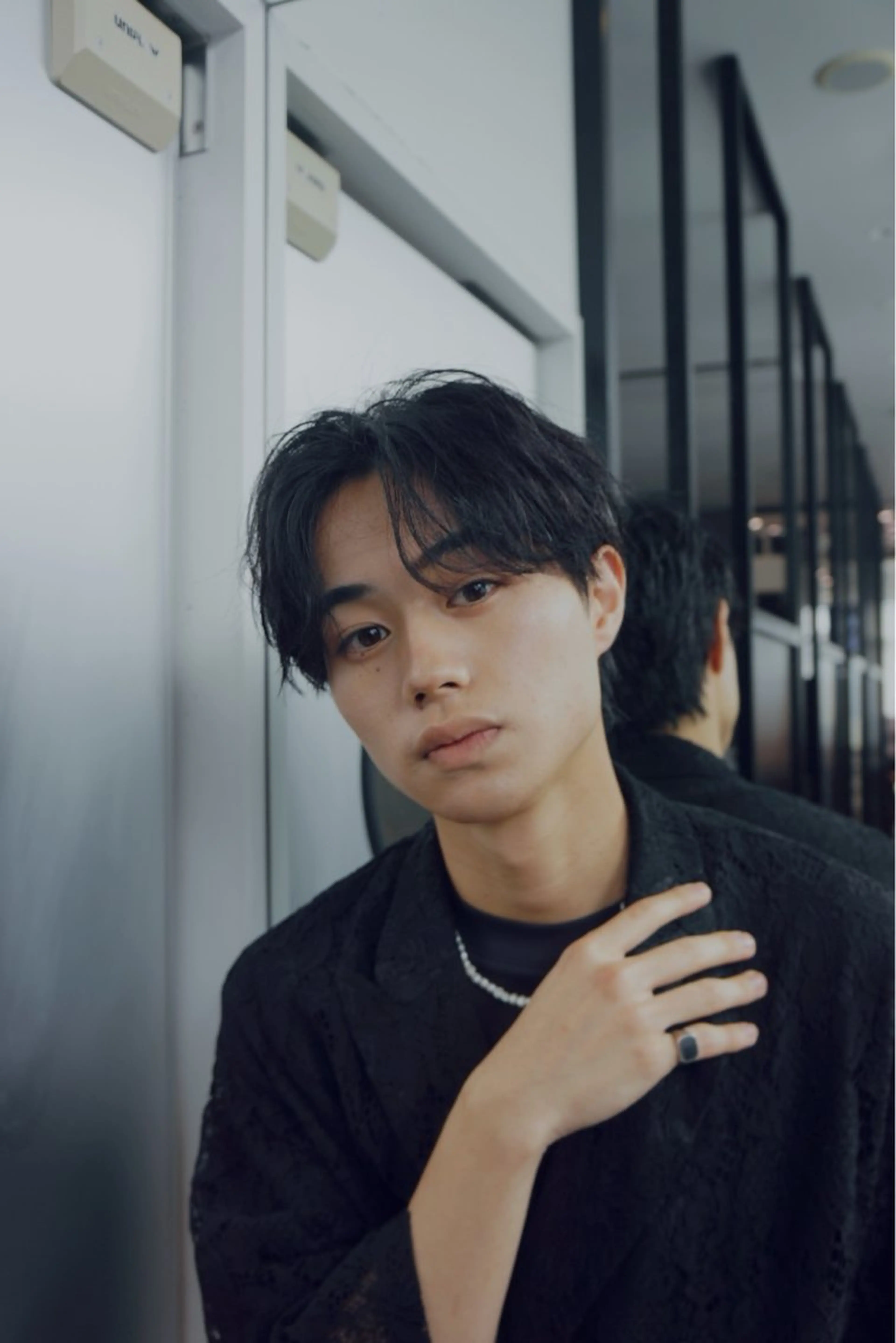 メンズ センターパート 地域最安ショート特化 shogoのヘアスタイル