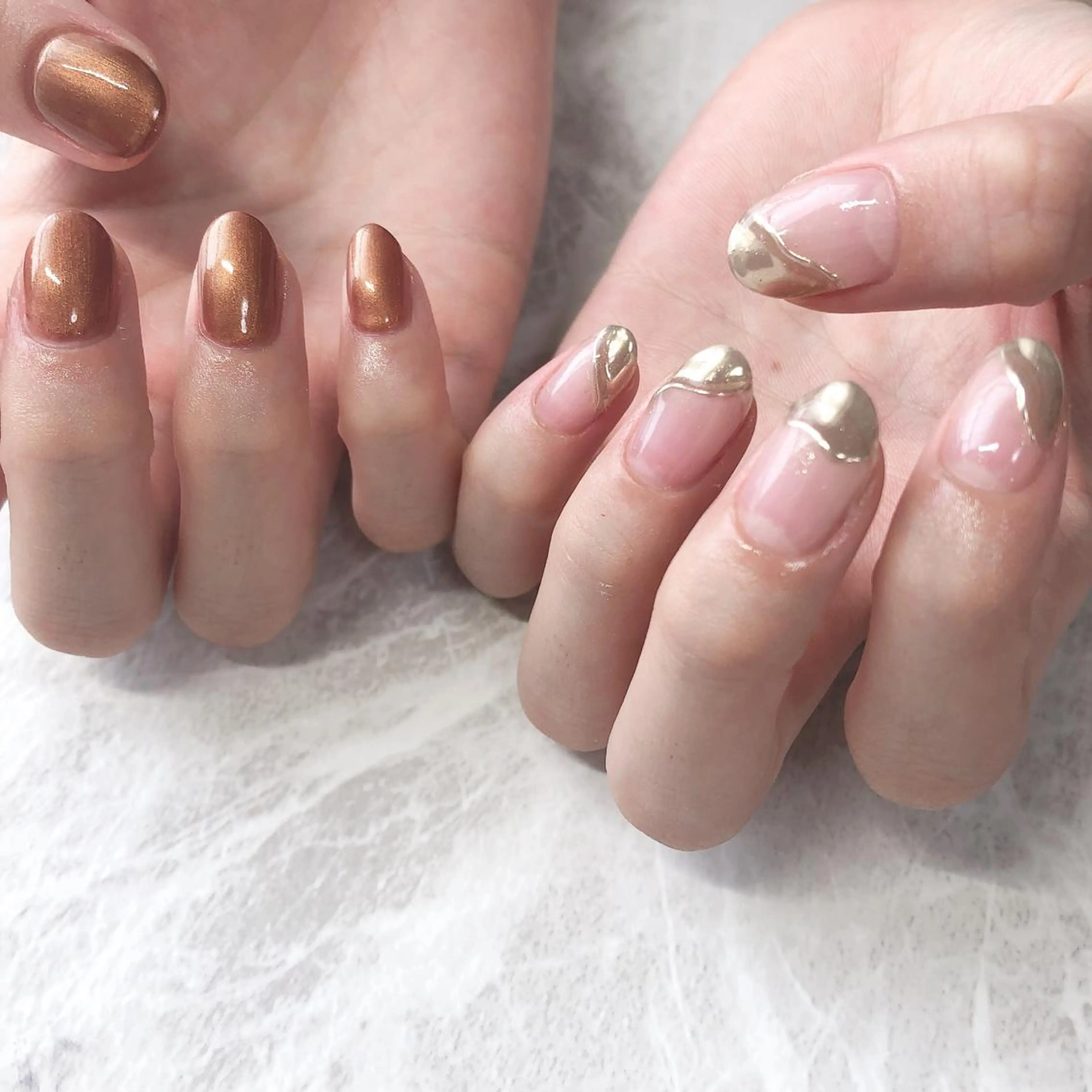 ネイル ハンドネイル 西岡 杏のネイルデザイン