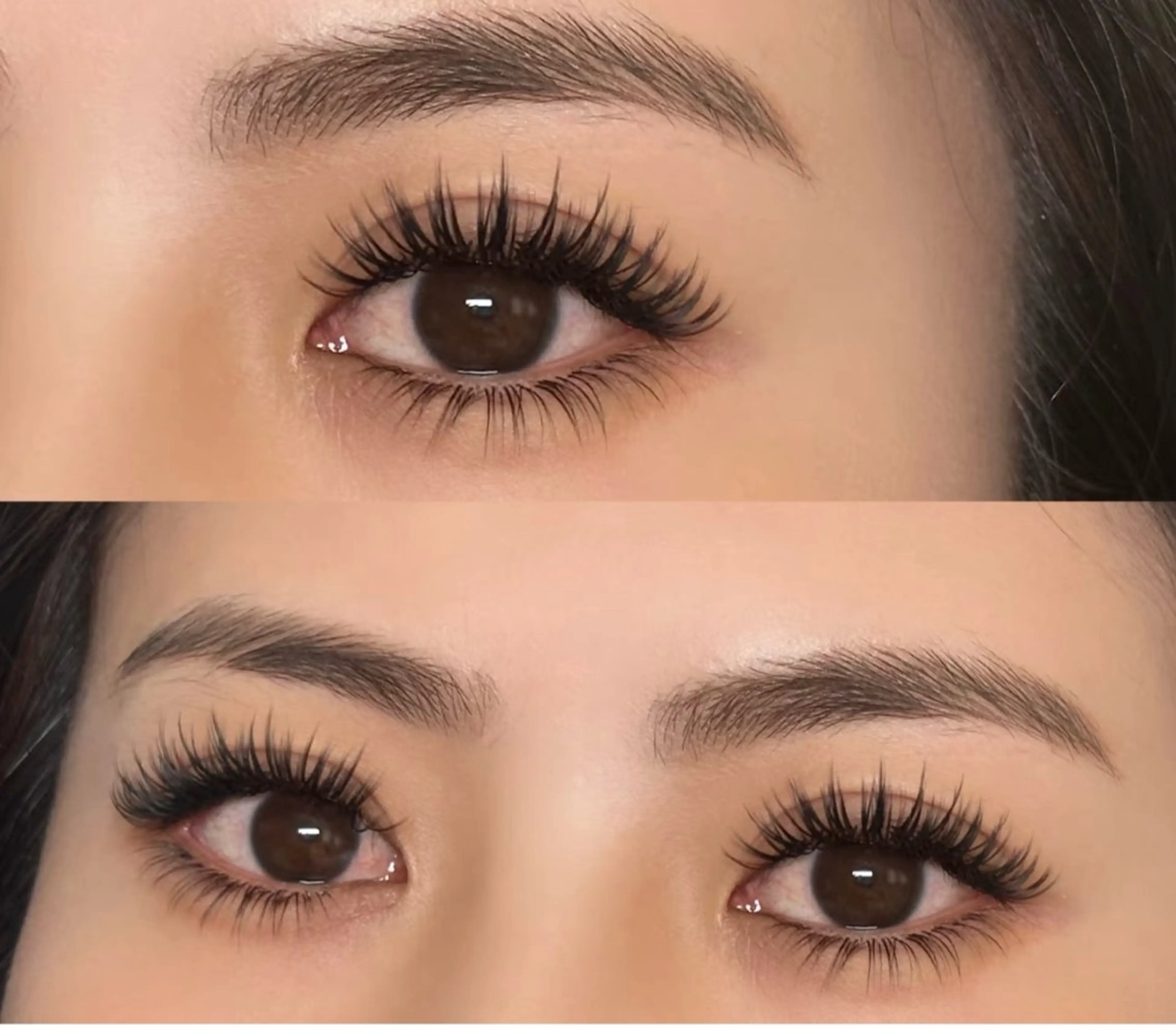 【オフ無料★極細ふわふわ】3D/4D/5Dボリュームラッシュ 300本の写真