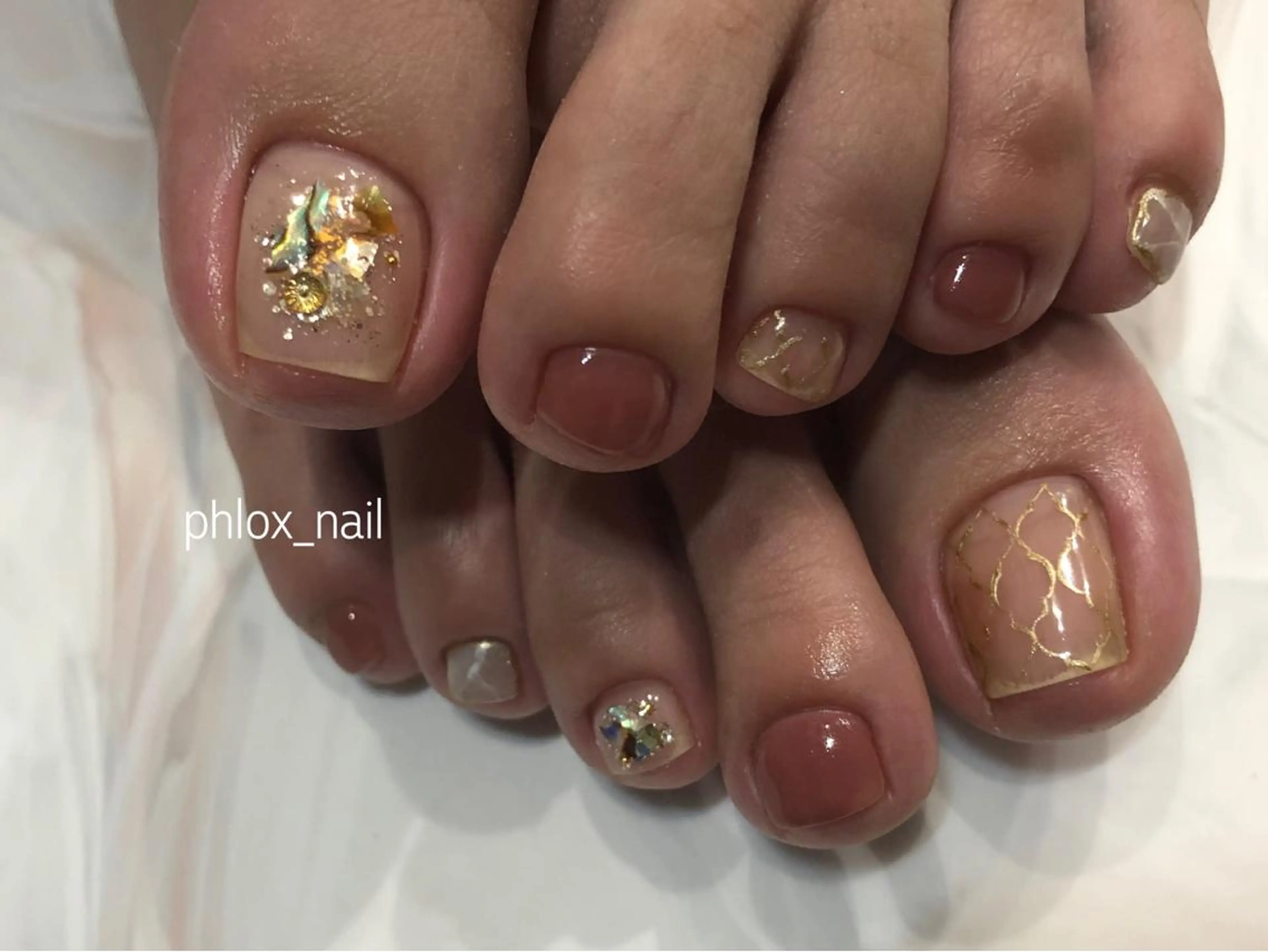 ネイル s/w ＿shokoのネイルデザイン