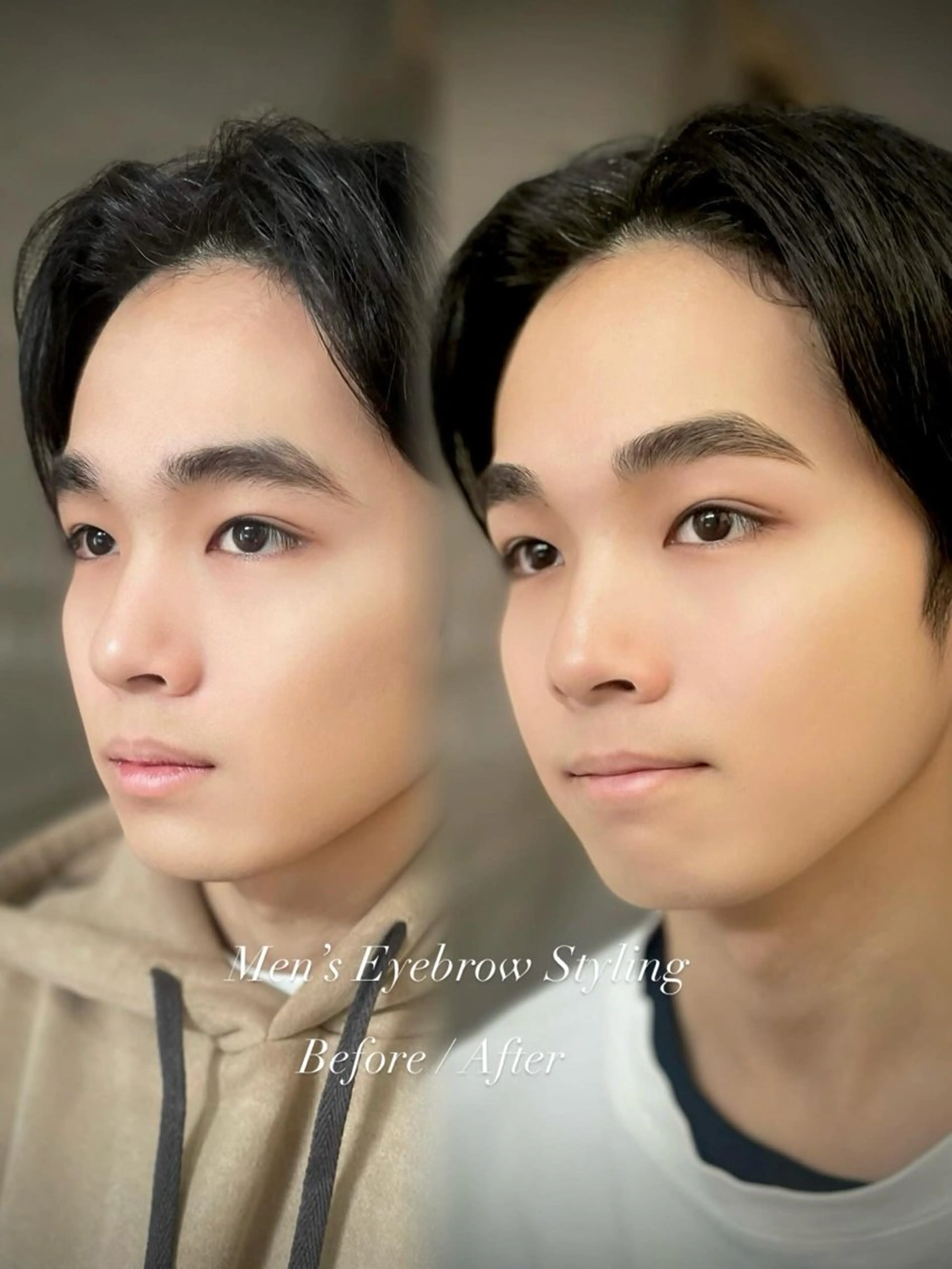 【 期間限定 】 メンズ まつ毛パーマ モニター様 募集 選べる豊富なデザイン men'sラッシュリフトの写真