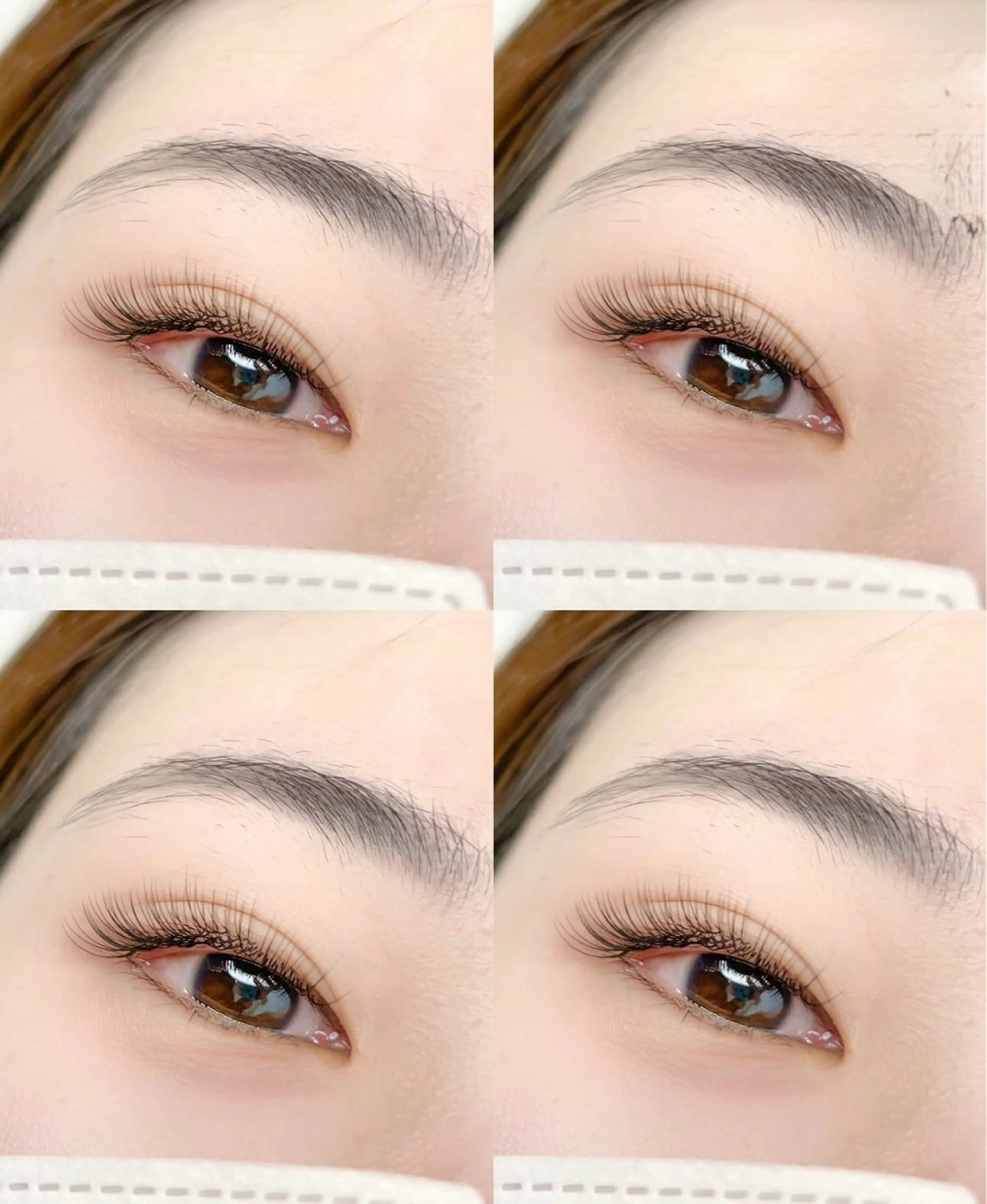 マツエク・マツパ ナチュラル マツエク パリジェンヌ マツエク専門店　玲子のマツエク・マツパデザイン