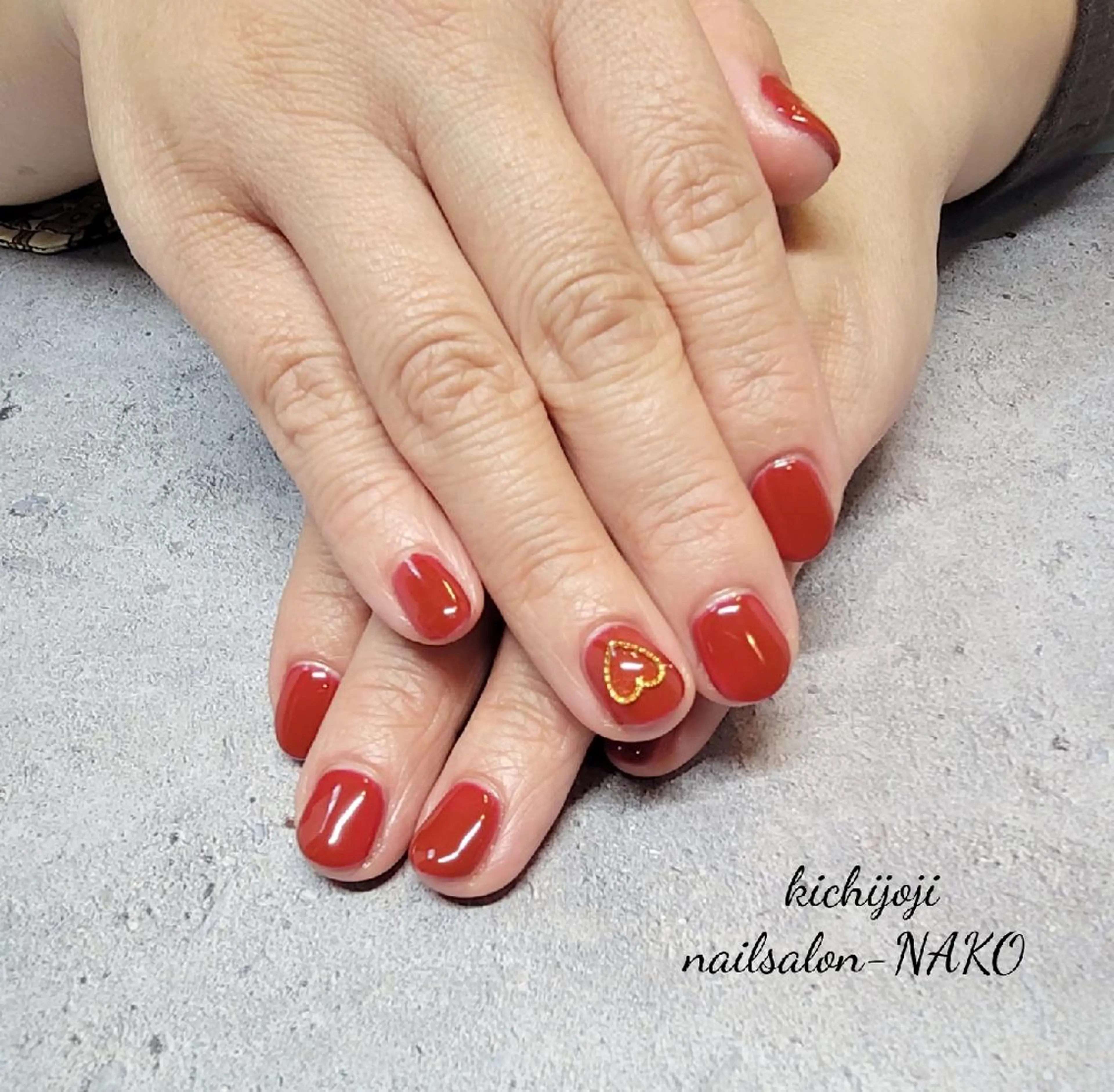 カラー ハンドネイル Salon-NAKO 🐷shirai🐷のネイルデザイン