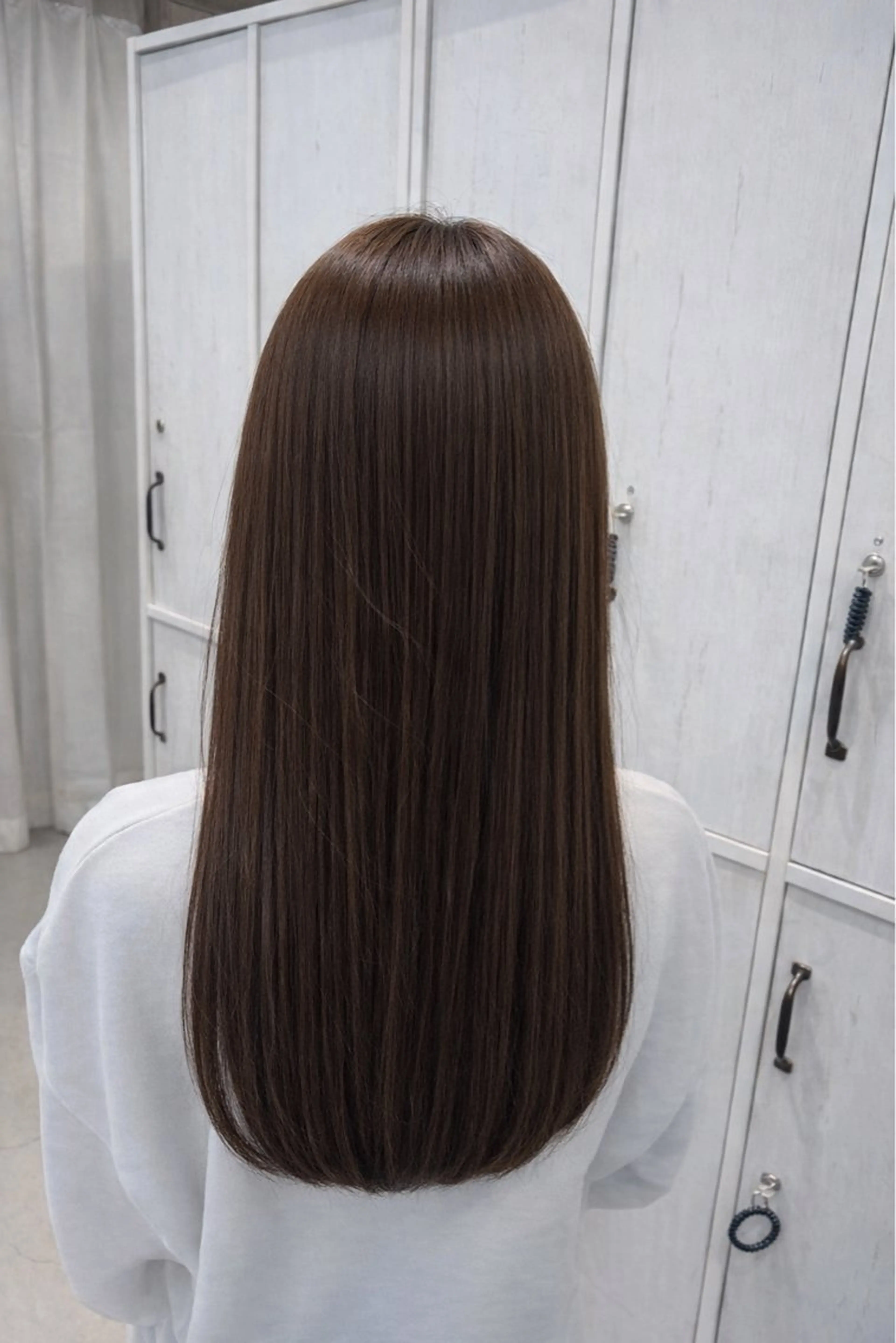 ロング カット ヘアカラー トリートメント 太田 千尋のヘアスタイル