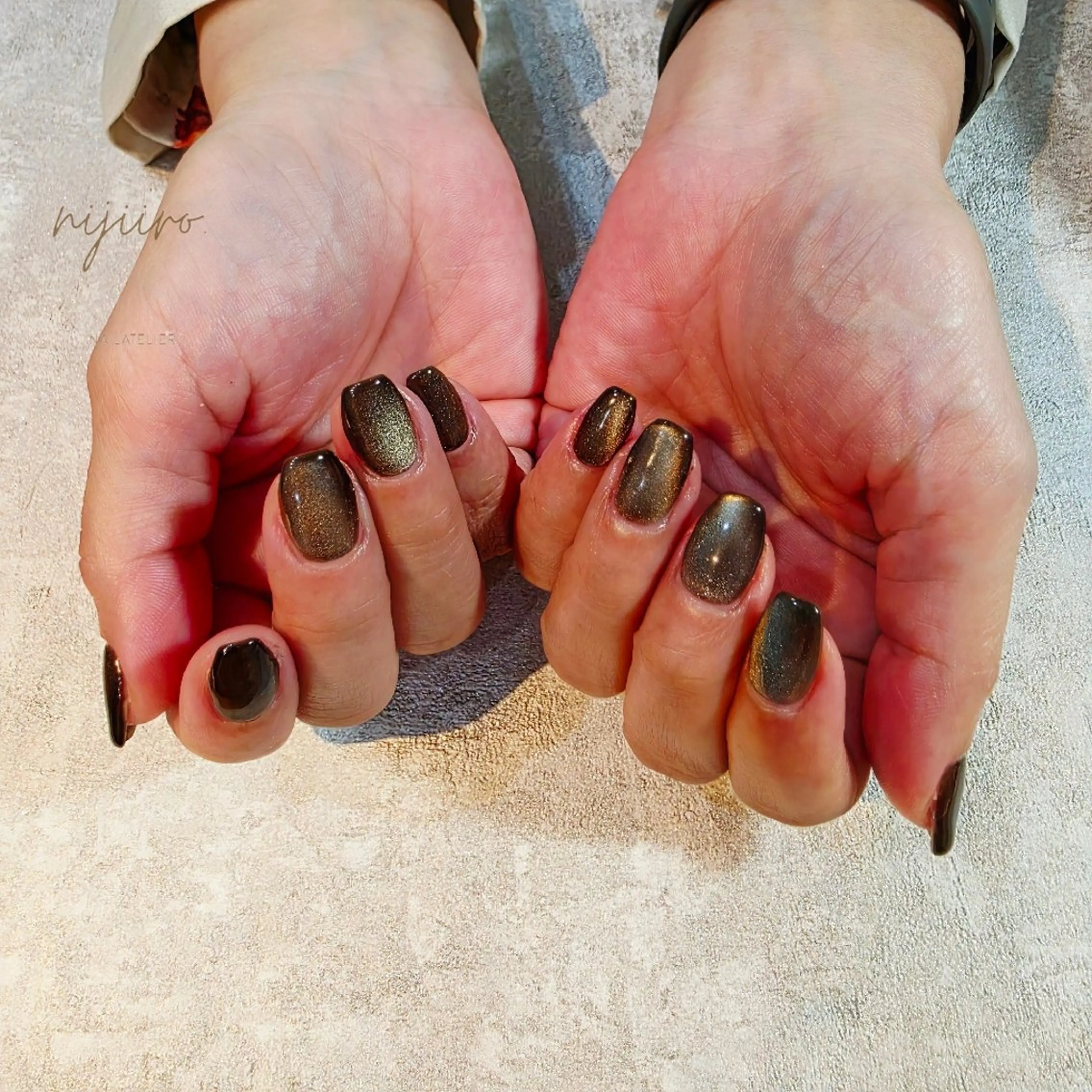 ネイル ハンドネイル nailatelier nijiiro.所属・nijiiro🌈 サトウのネイルデザイン