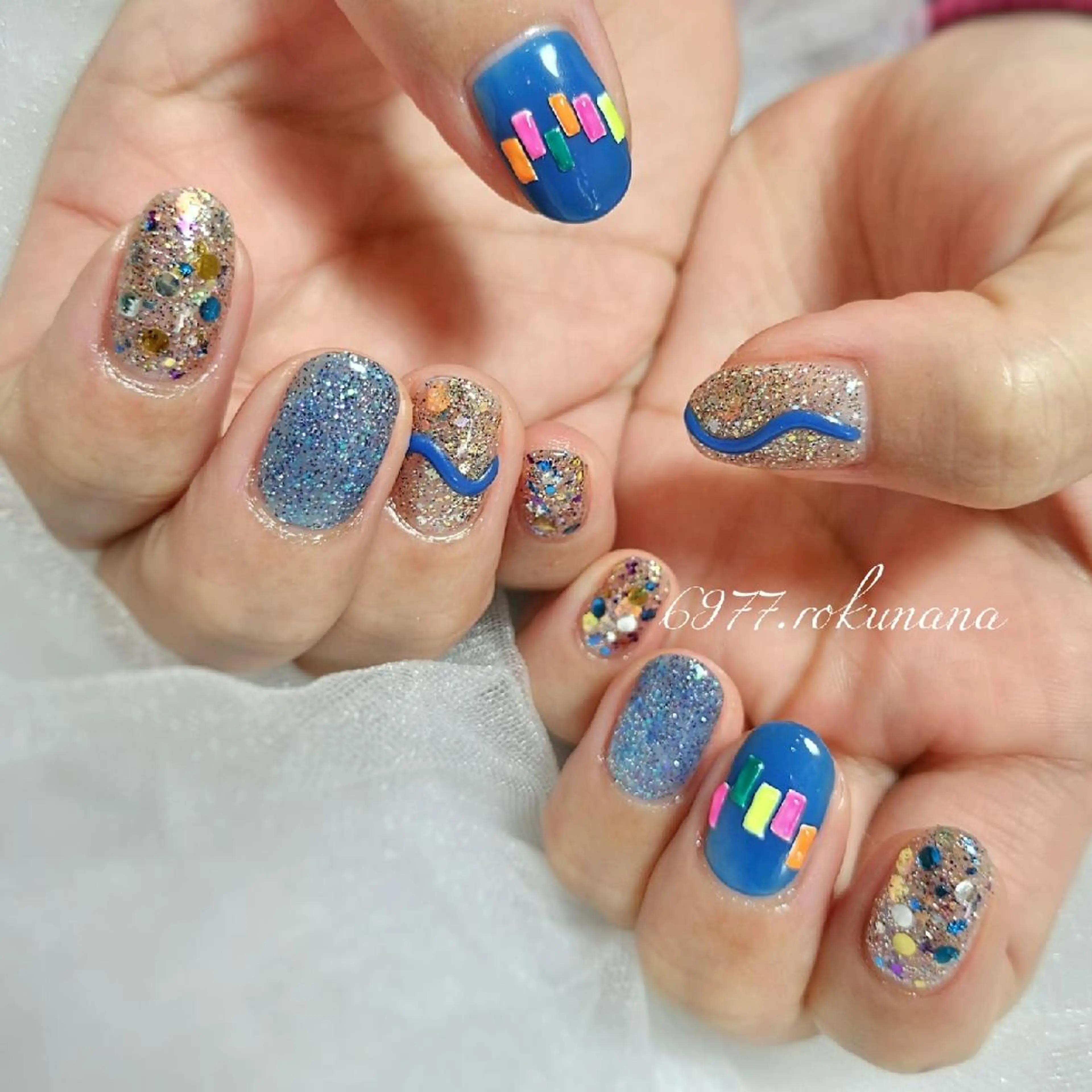 ネイル rokunana 佐野のネイルデザイン