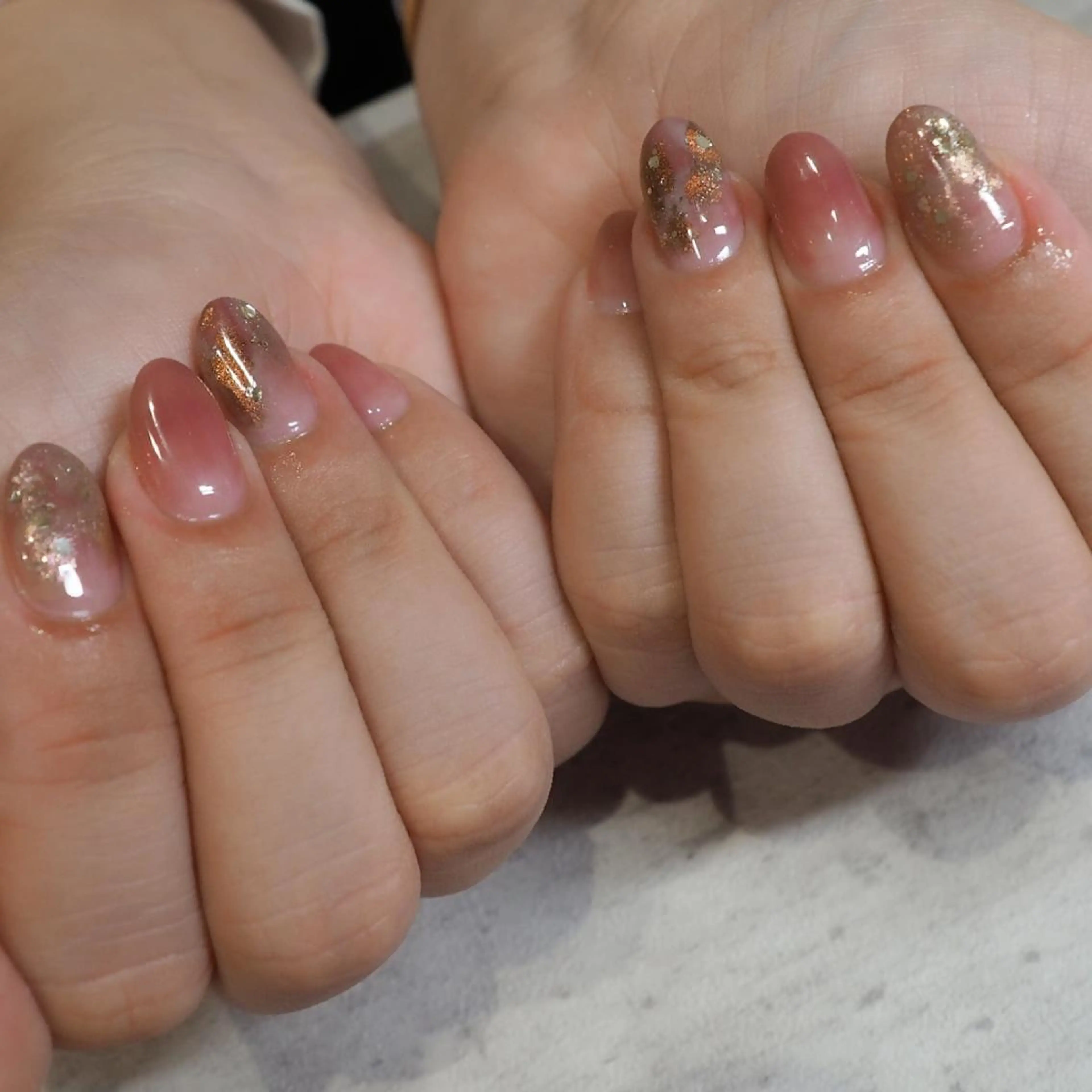 ネイル ニュアンスネイル infinity skyのネイルデザイン