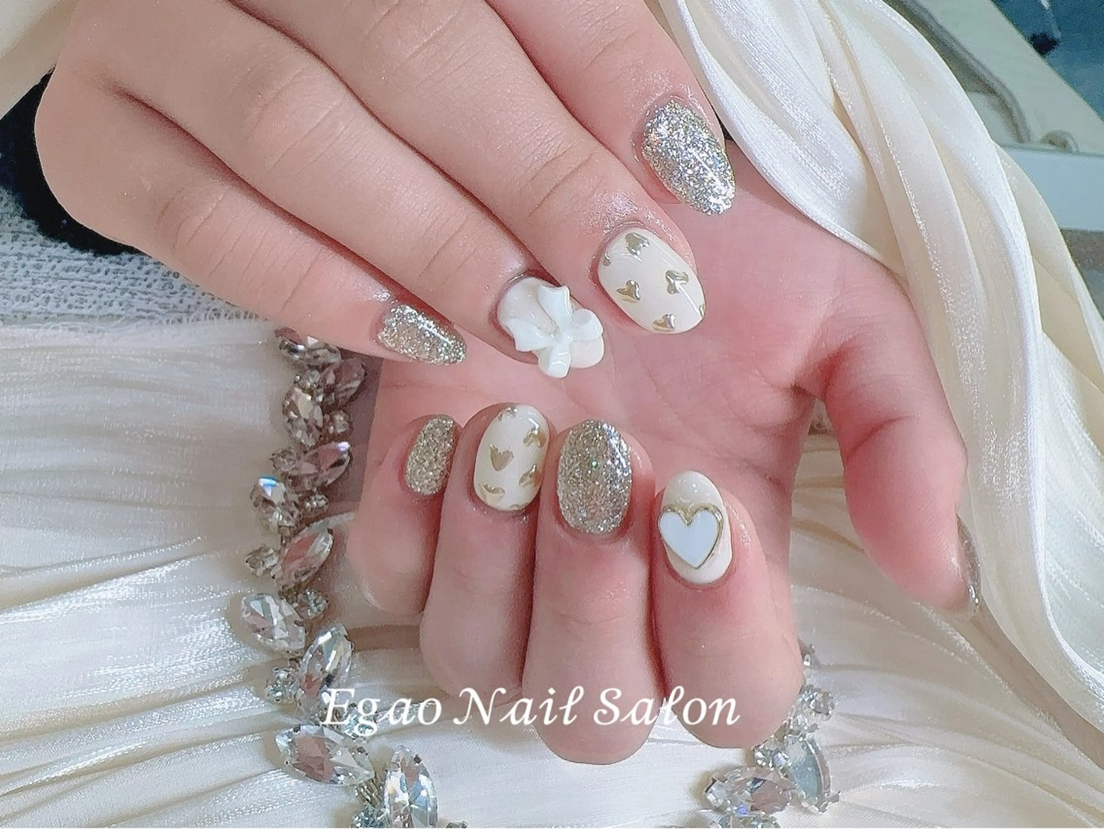 ネイル フットネイル ジェルネイル 韓国ネイル マグネットネイル メンズネイル ハンドネイル Egao Nail Salonのネイルデザイン