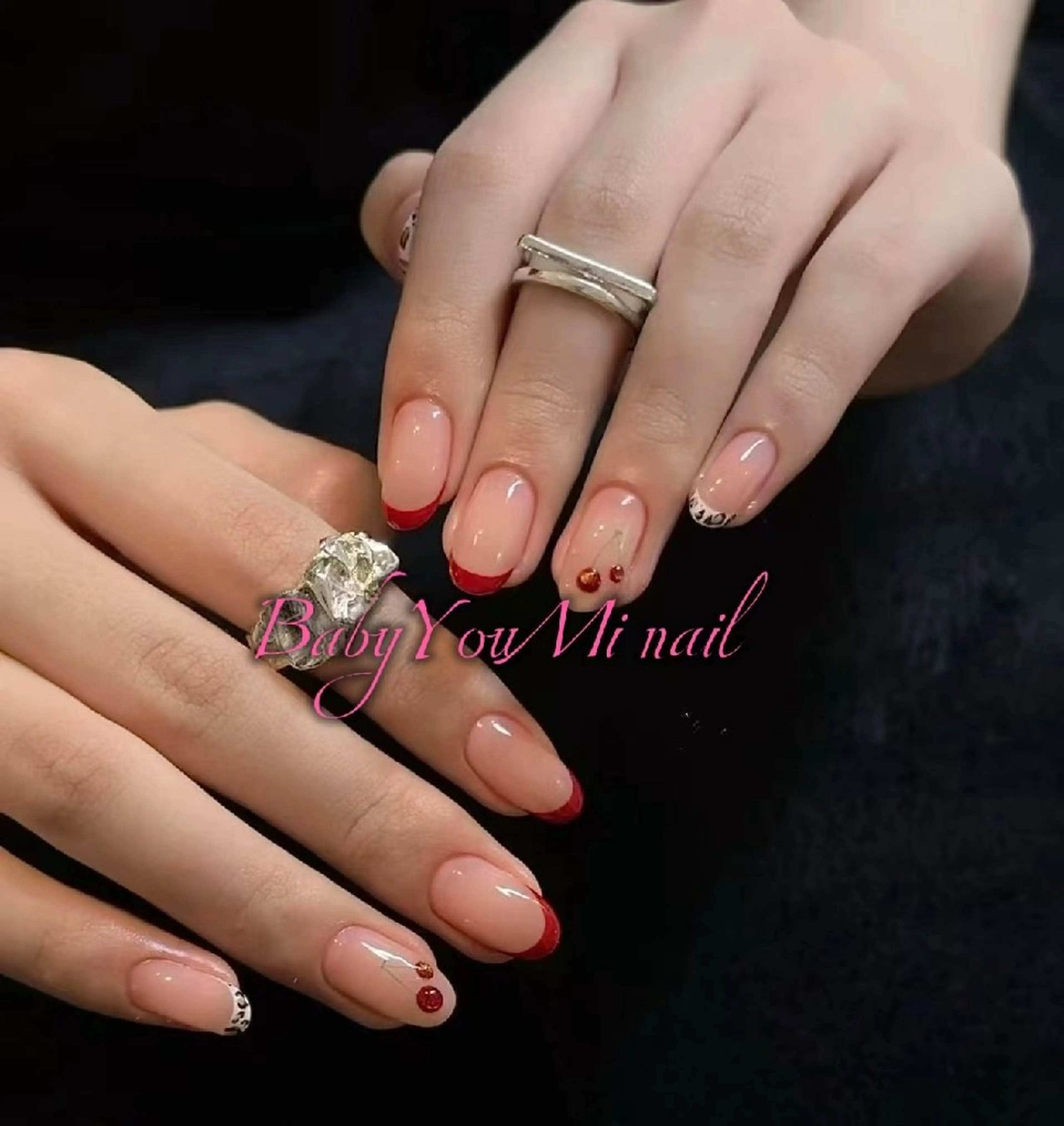 ネイル オーロラネイル フラワーネイル フットネイル フレンチネイル ジェルネイル ハンドネイル Oomiya 服部のネイルデザイン