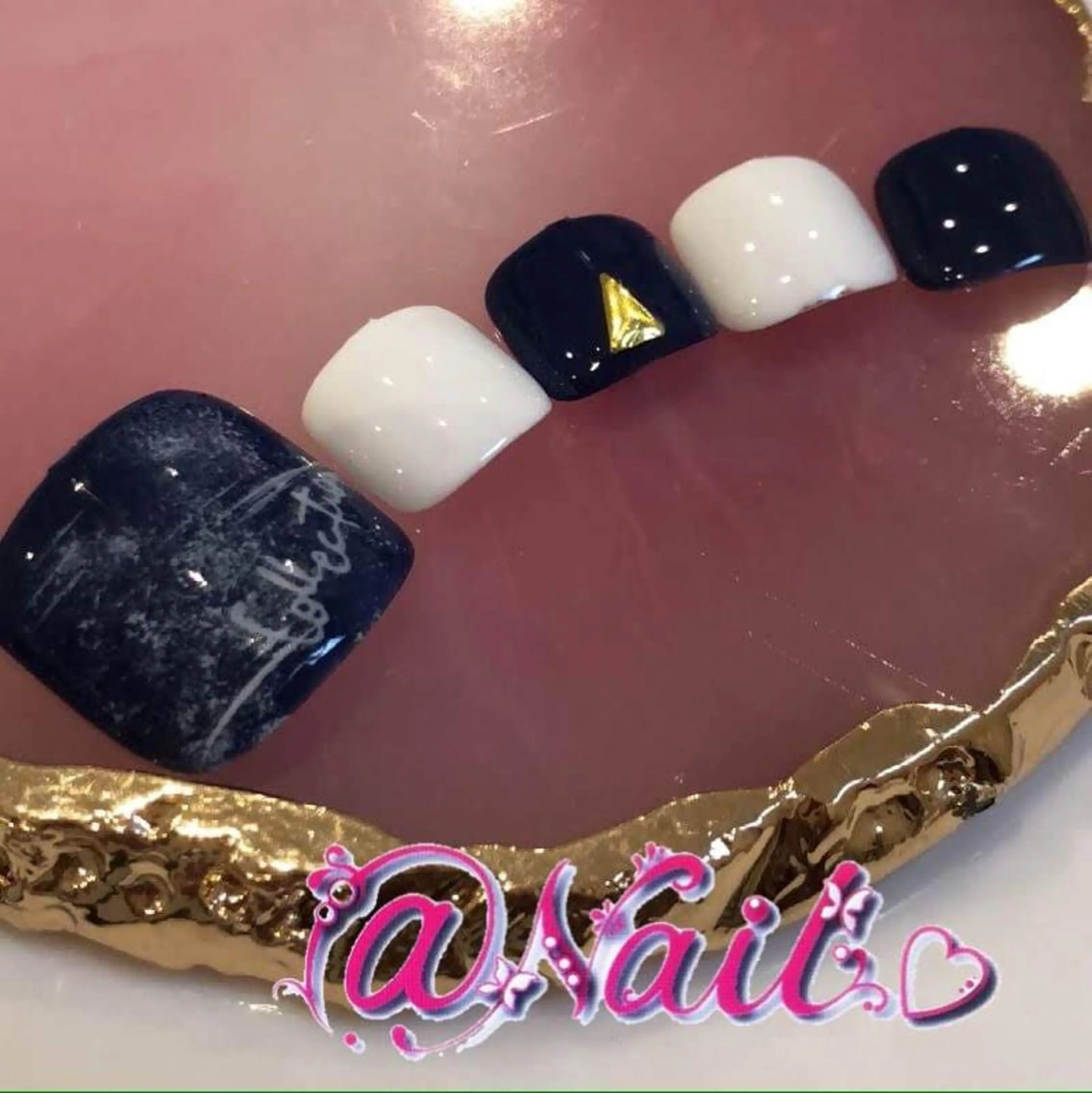 ネイル ネイルチップ 小尾 栞のネイルデザイン