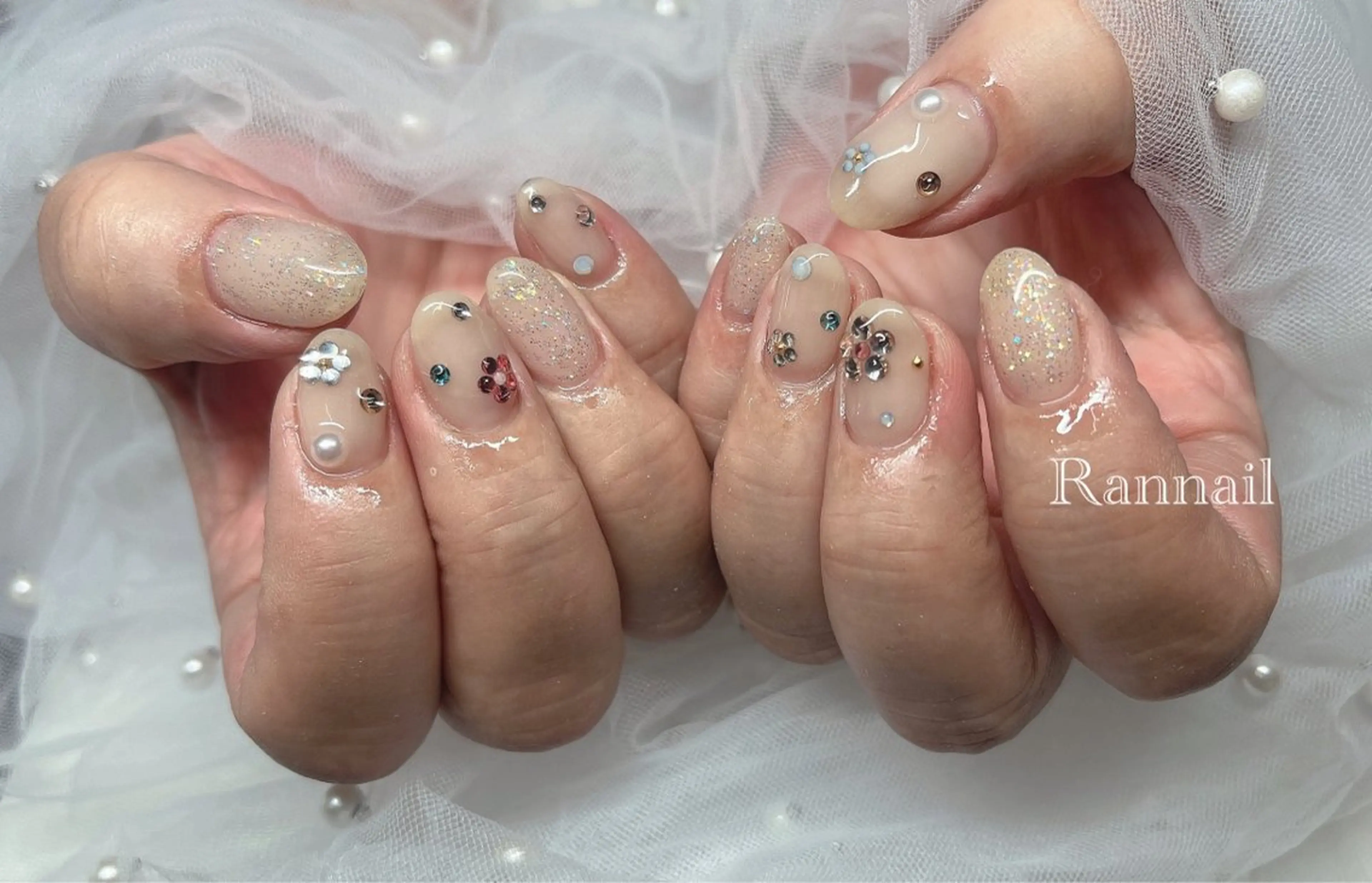 ネイル 夏ネイル Ran  nail所属・Ran Nailのネイルデザイン