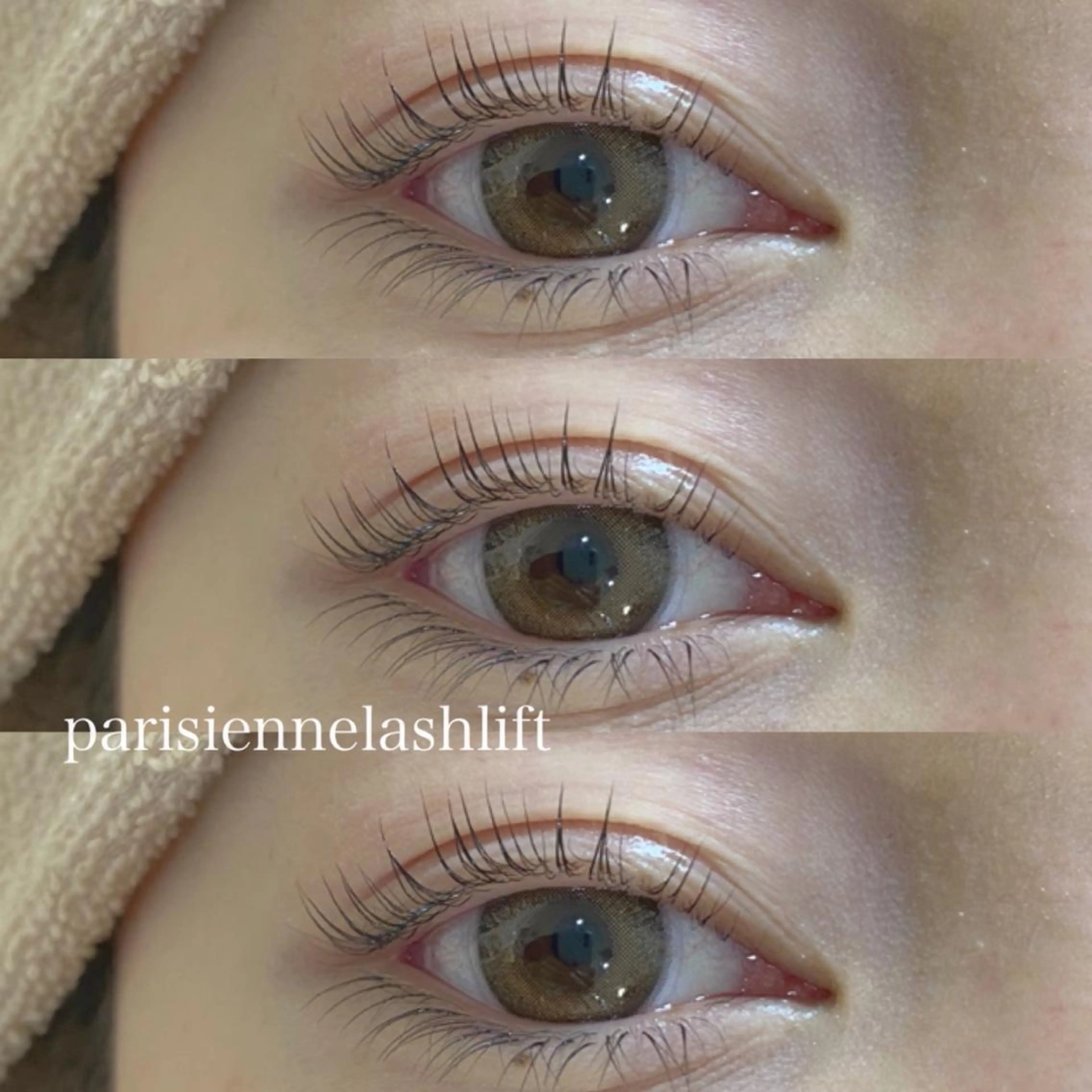 🎀(パリジェンヌ)ラッシュリフト＋下まつげエクステ40本🎀【再来＋1000円】の写真