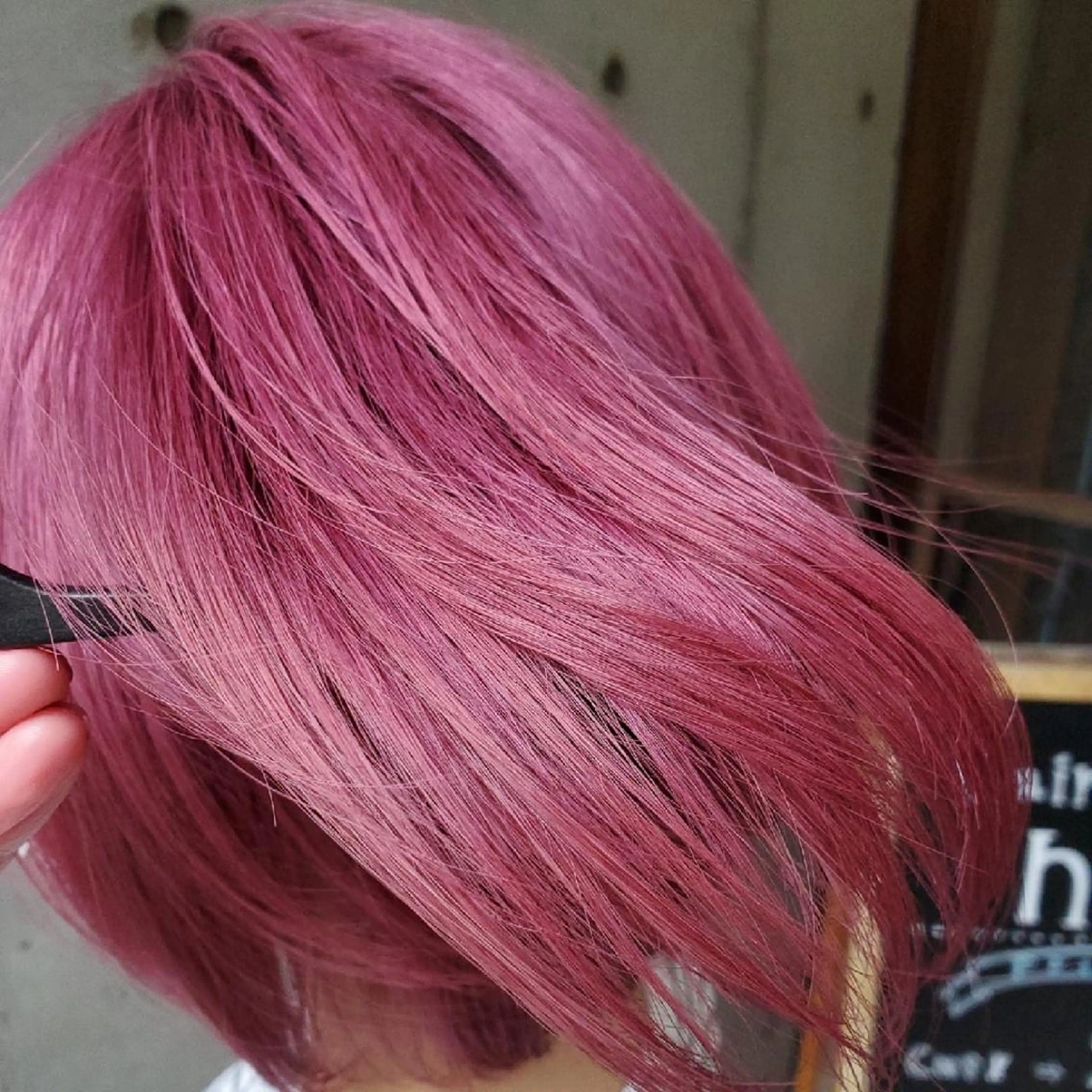 カラー ブリーチ ケアブリーチ ダブルカラー ピンクカラー hair labo nico 藤沢店所属・梅澤 勧太のヘアスタイル