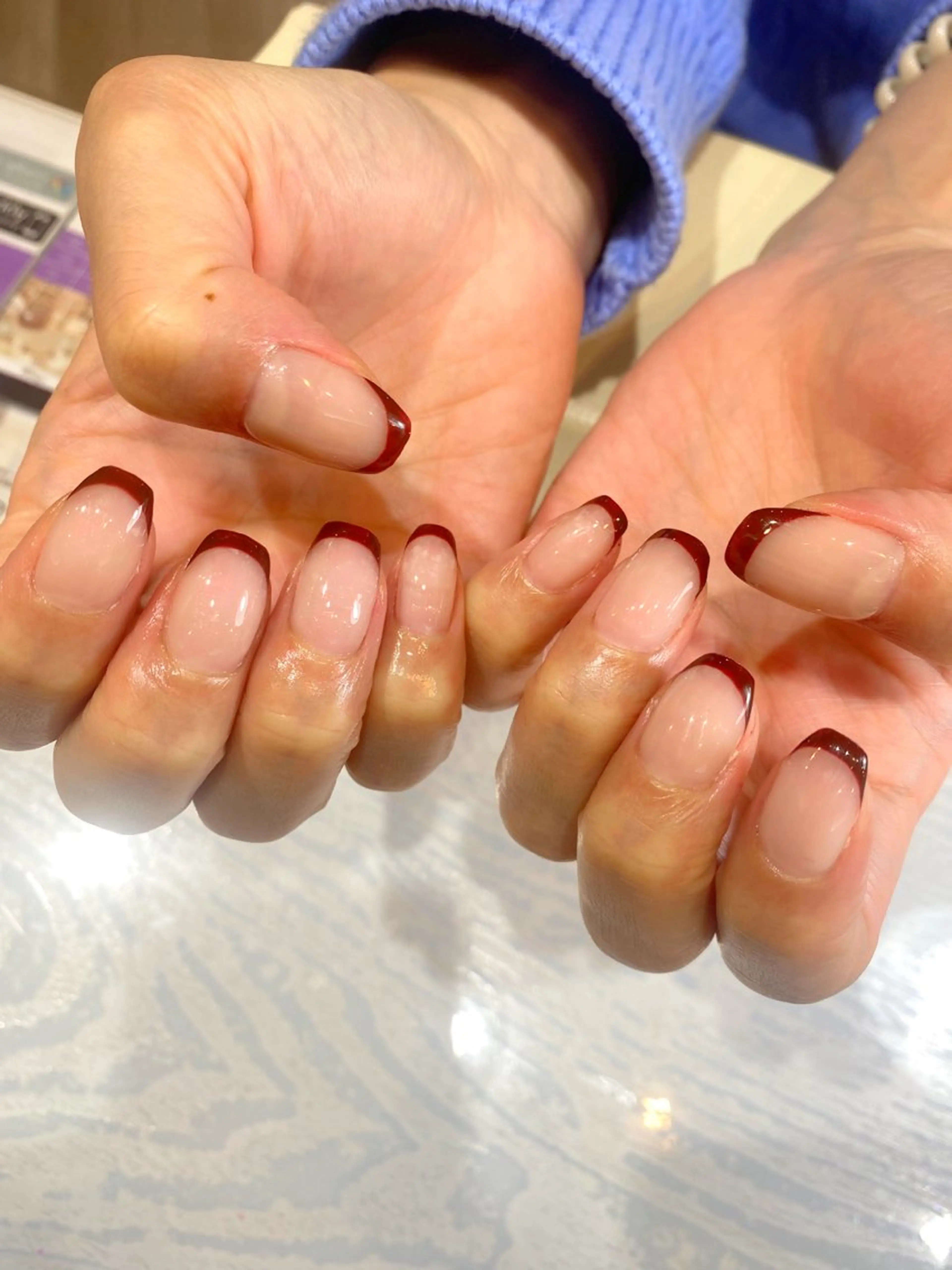 ネイル アートネイル シンプルネイル Nest 岩崎のネイルデザイン