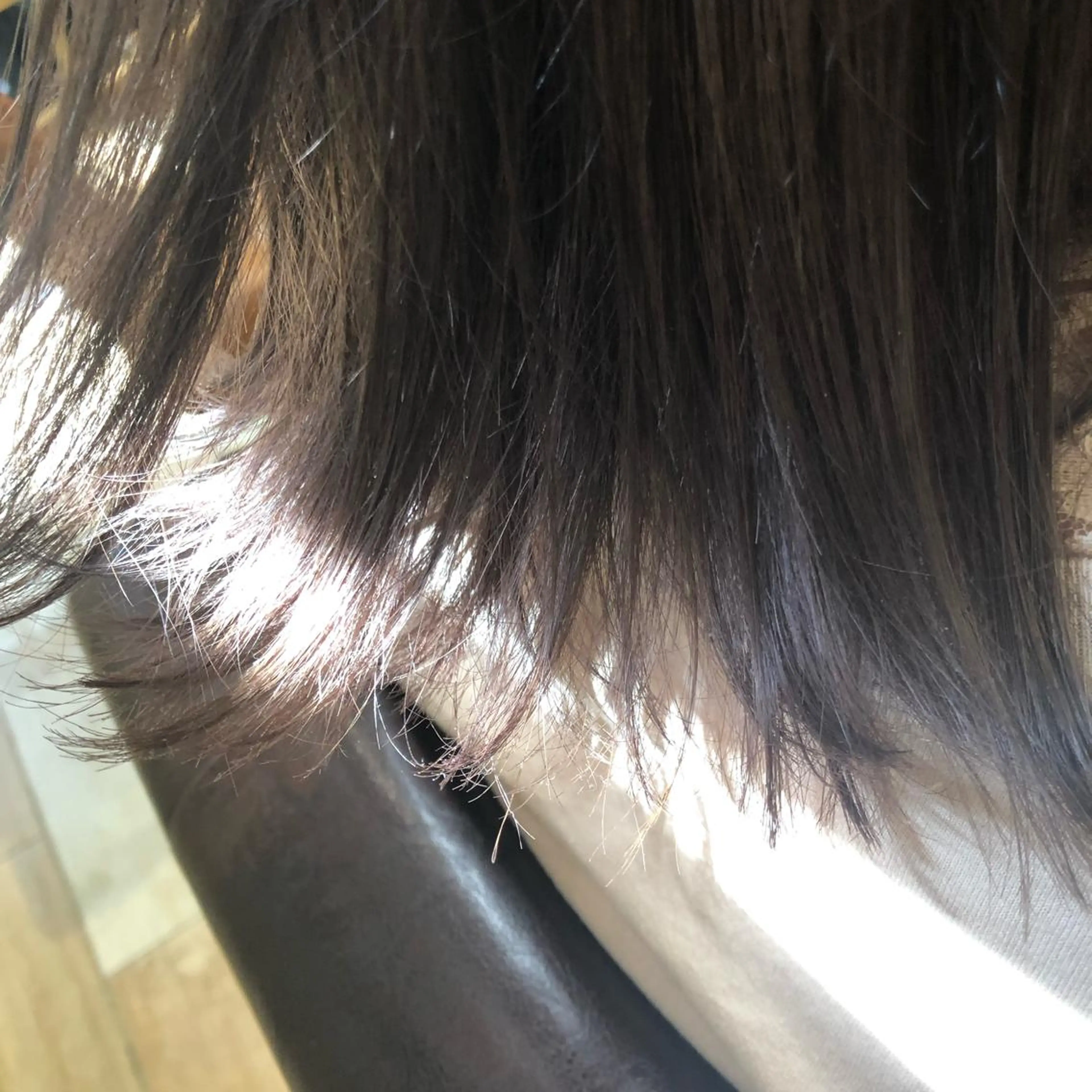 ミディアム カラー パーマ ヘアアレンジ バレイヤージュ ベージュカラー ブリーチ ショコラベージュ 透明感カラー 【ツヤ髪美容師】 ツダケイスケのヘアスタイル