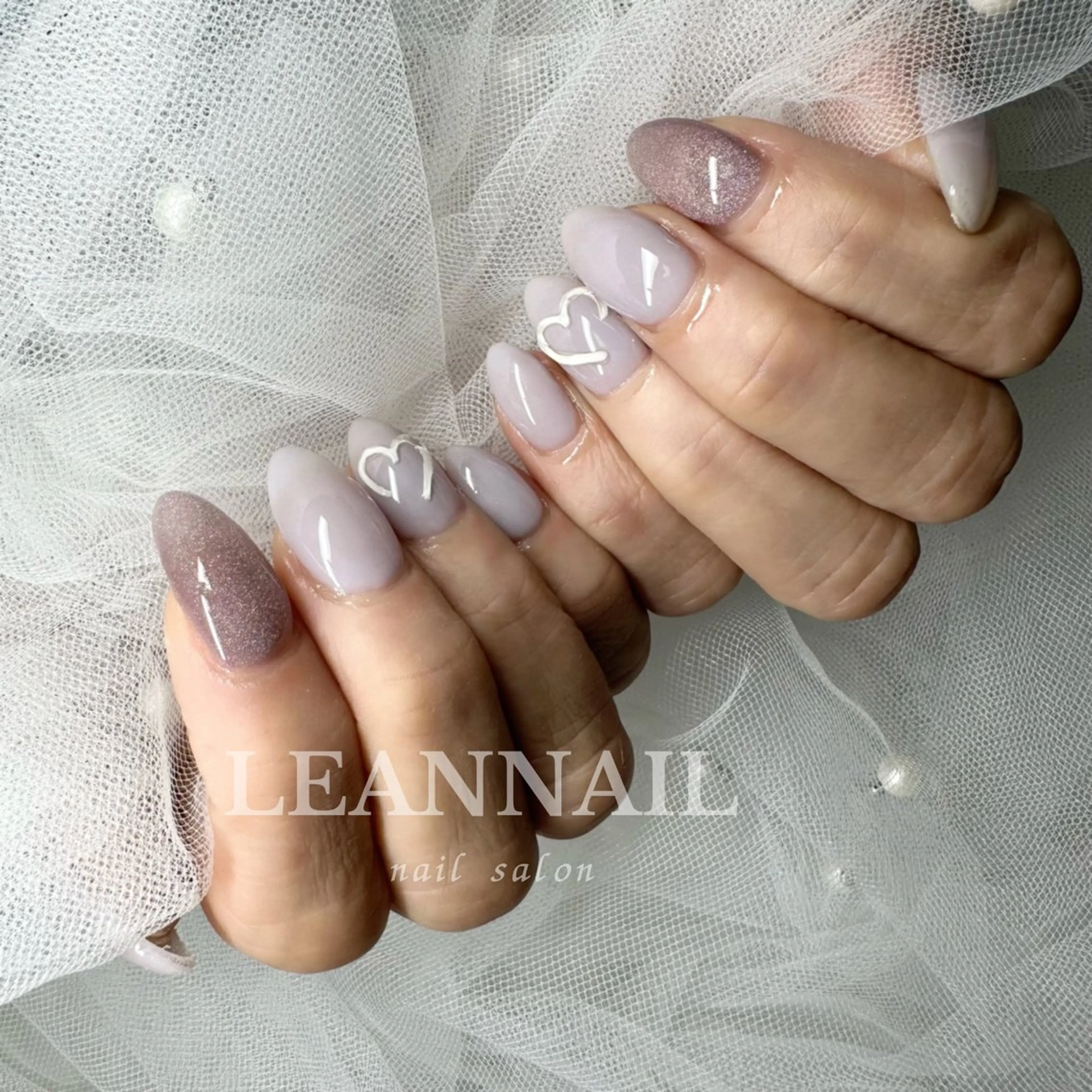 ネイル ハンドネイル Lean Nail所属・Lean Nail ayuのネイルデザイン