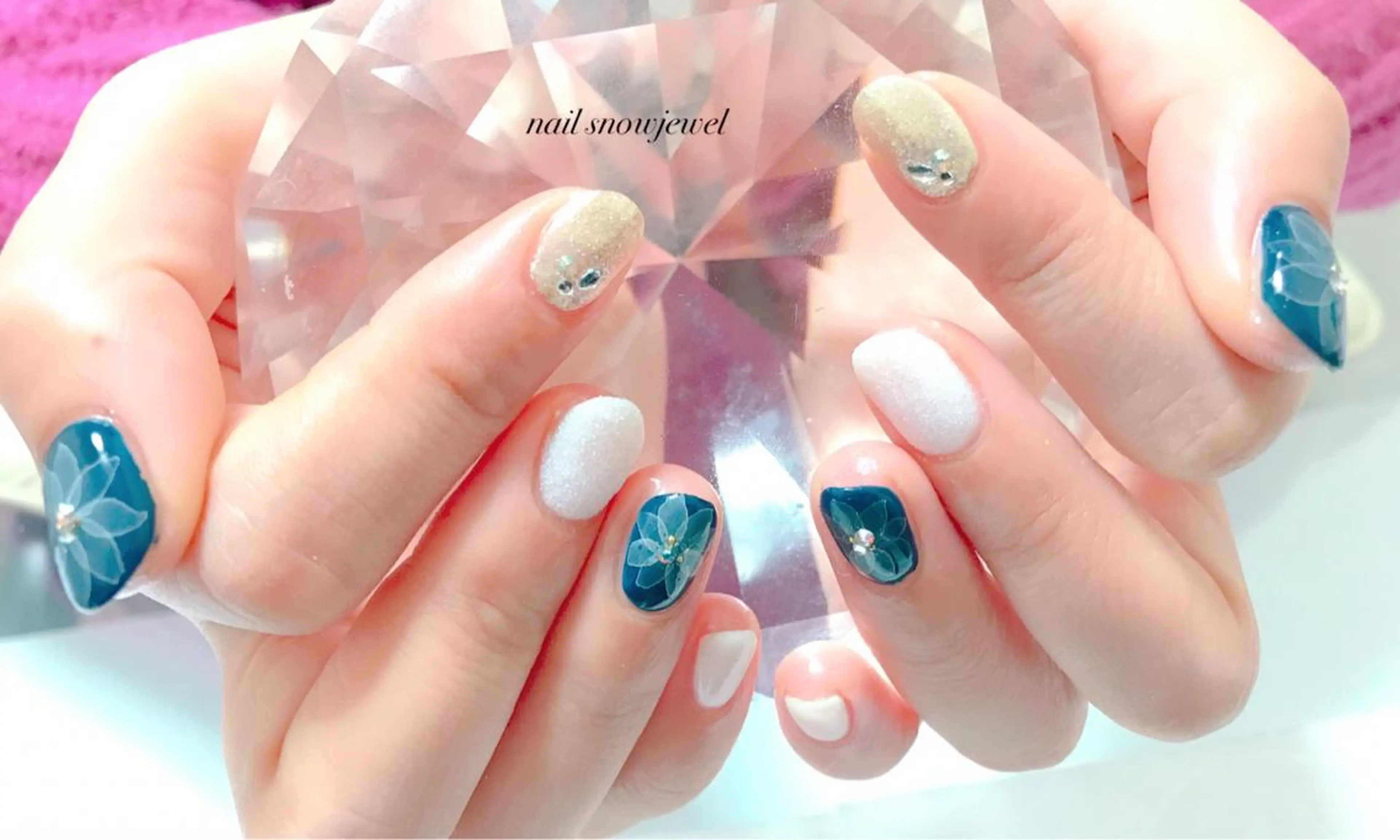 ネイル nail snowjewelのネイルデザイン