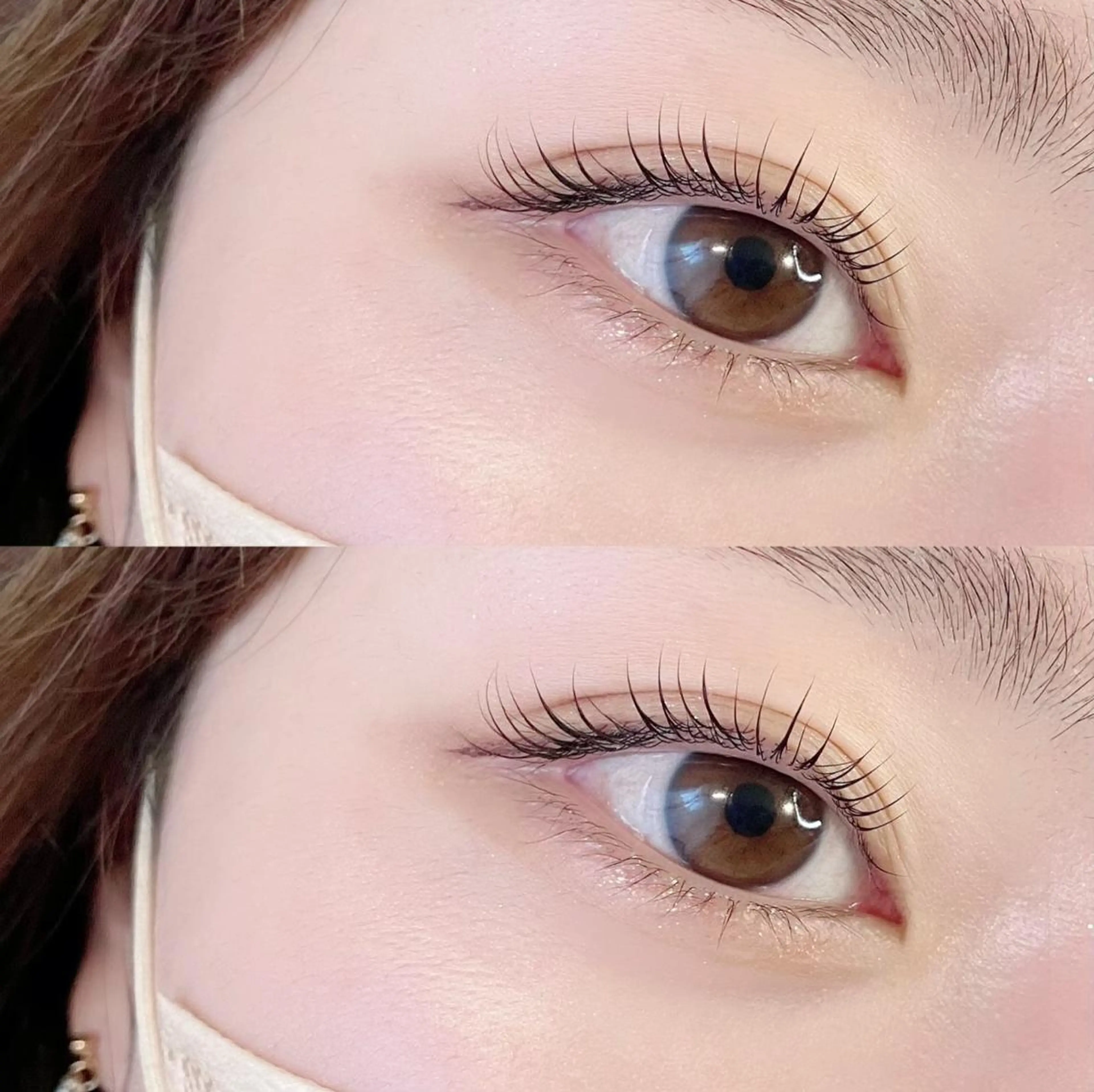 【12月限定🪞】韓国アイドル風💗今流行りの束感】まつ毛パーマ￥5500の写真