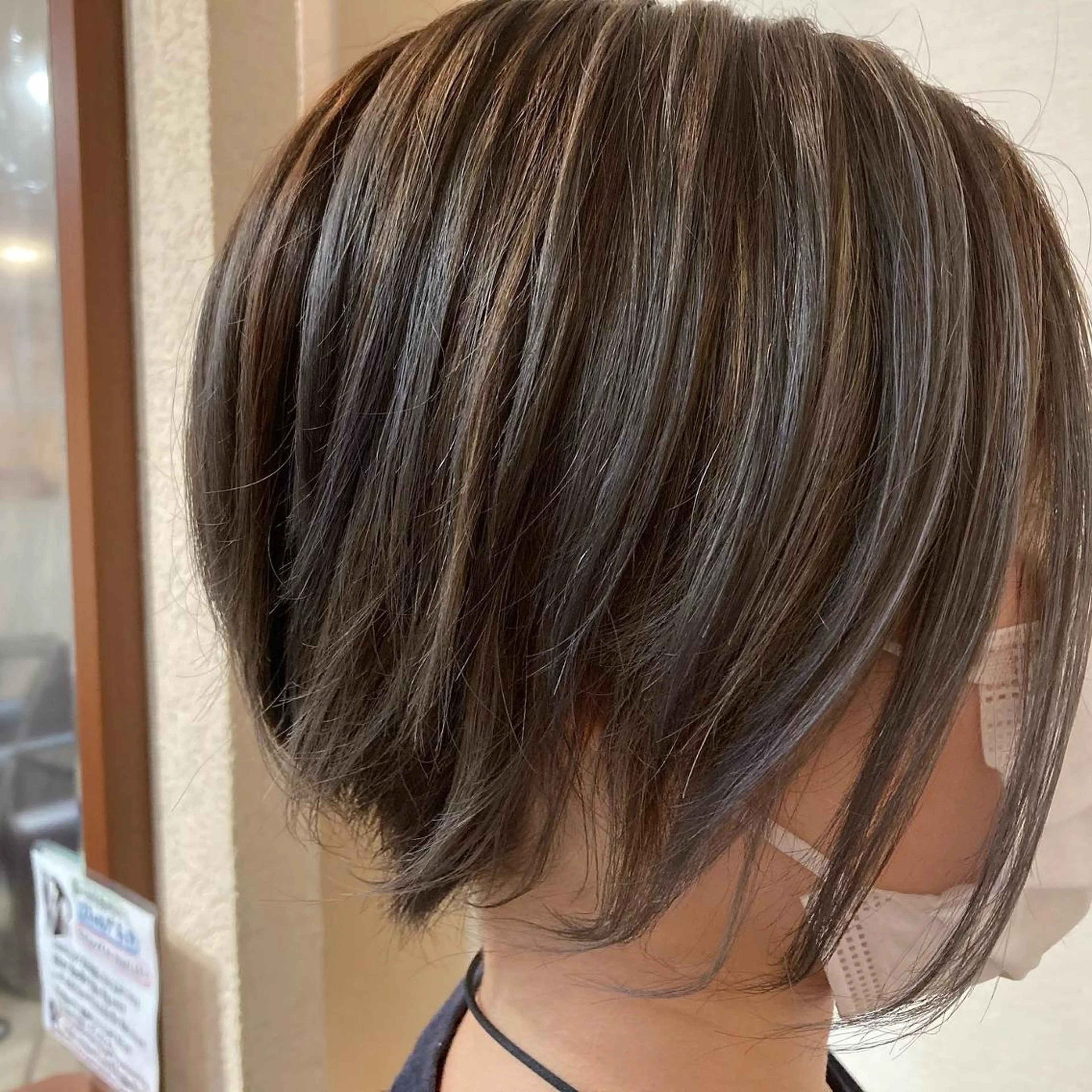 カラー デザインカラー ハイライトカラー 髪質改善/透明感 カラー/内藤有須加のヘアスタイル